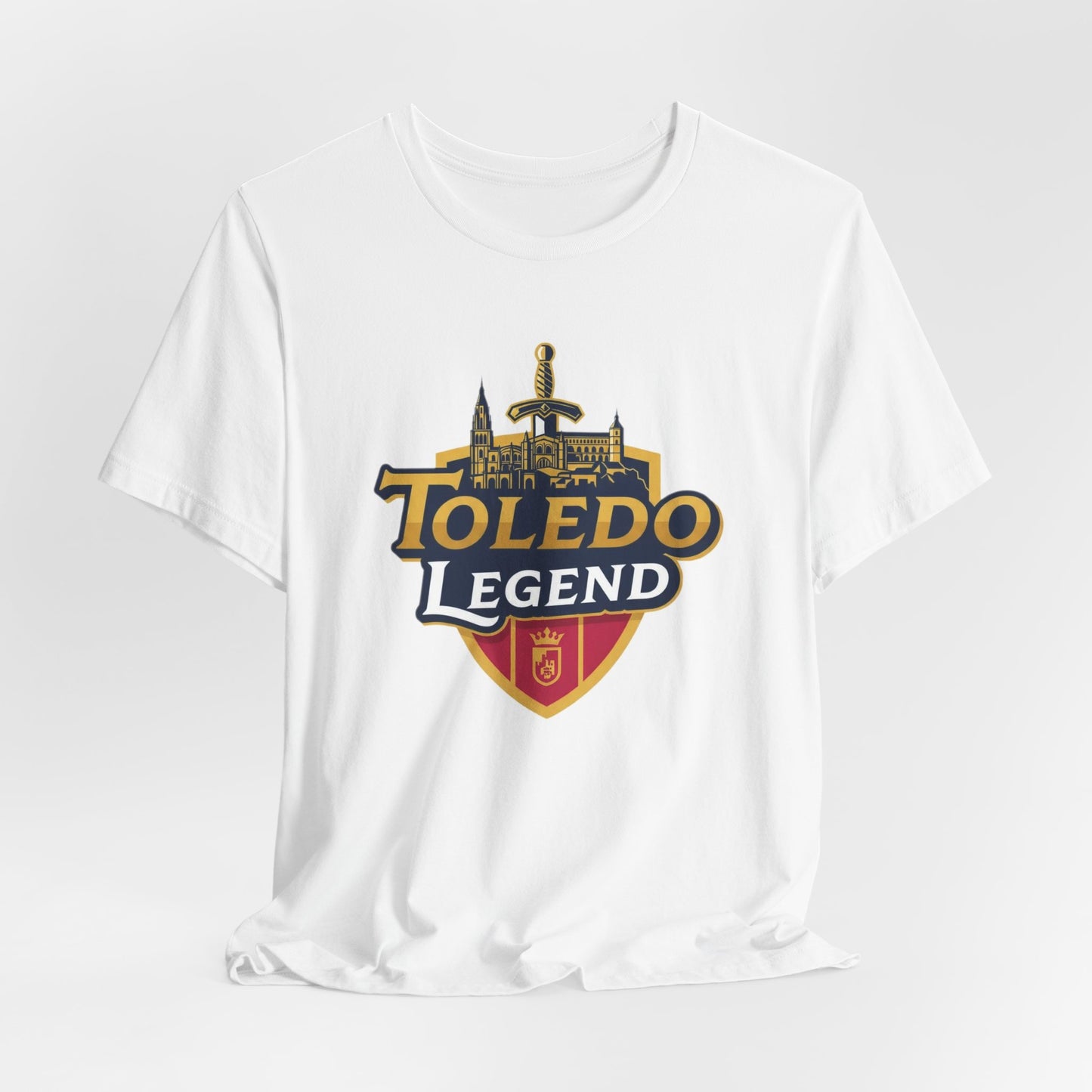 Toledo Spain Legend Unisex Tee | Casual Wear, Souvenir T-shirt, Travel Apparel, Unique Graphic Shirt