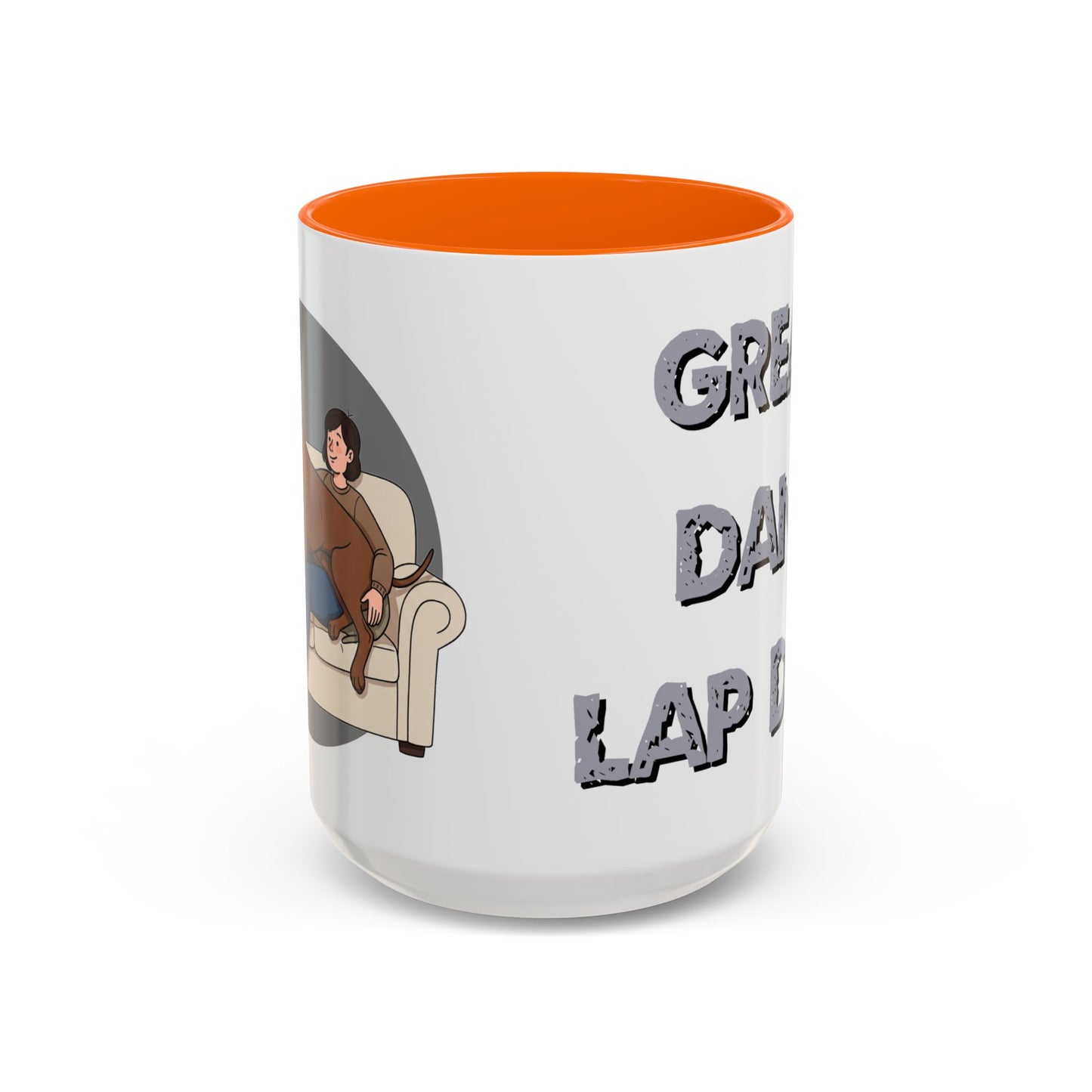 Great Dane Lap Dog Coffee Mug - Funny Pet Lover Gift - Schmartypants