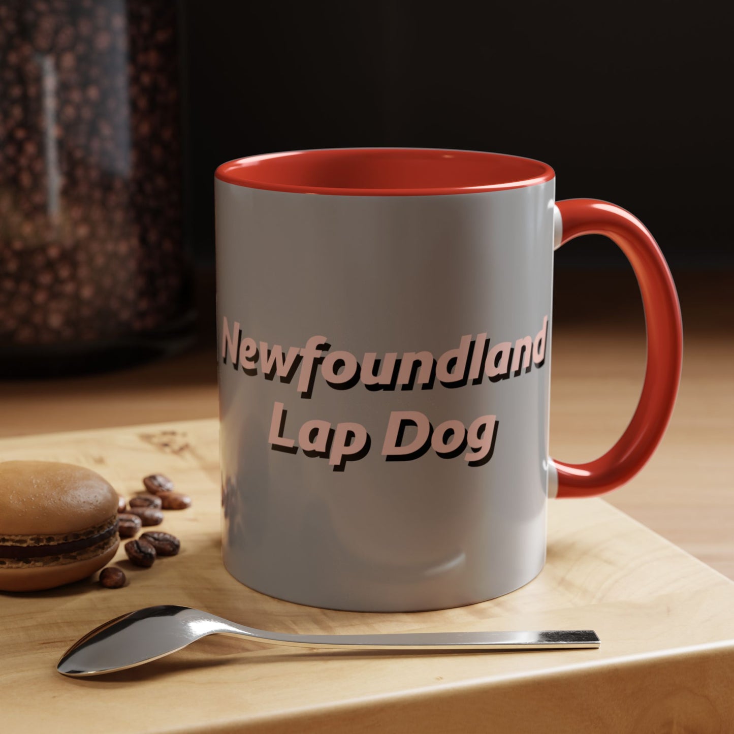 Funny Newfoundland Lap Dog Coffee Mug - Perfect Gift for Dog Lovers, Pet Parents, Cozy Home Decor, Caffeine Fix, Unique Gift Idea - Schmartypants