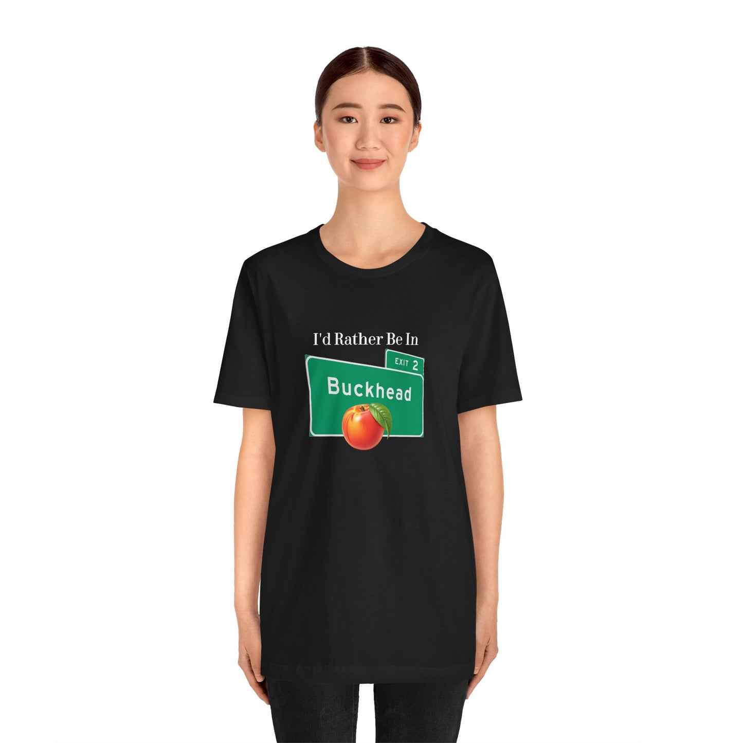Buckhead Atlanta Unisex Tee, Georgia Tech Shirt, Downtown Club Scene Top, Atlanta GA Gift, Short Sleeve T-Shirt, Georgia Home Shirt