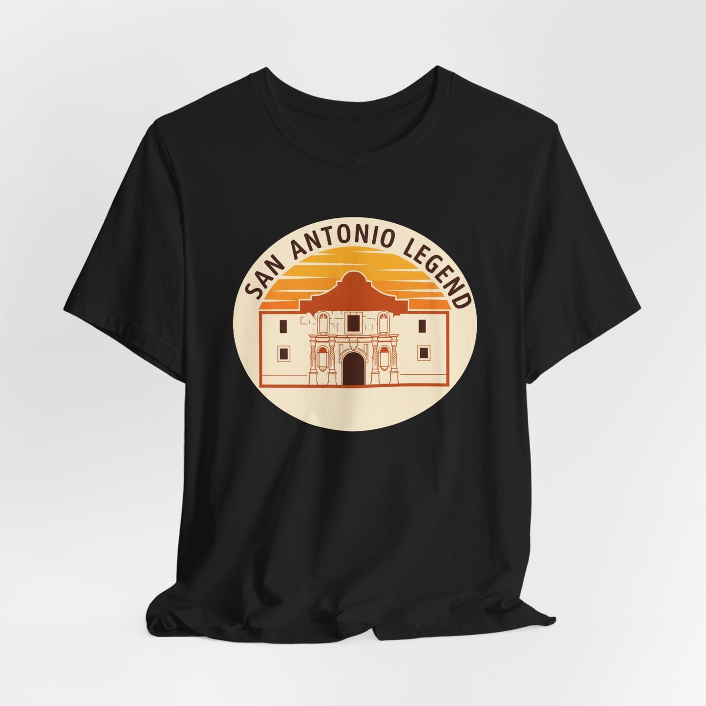 San Antonio Legend Tee, Vintage Style T-Shirt, Casual Wear, Souvenir Gift for Travelers, Summer Outing
