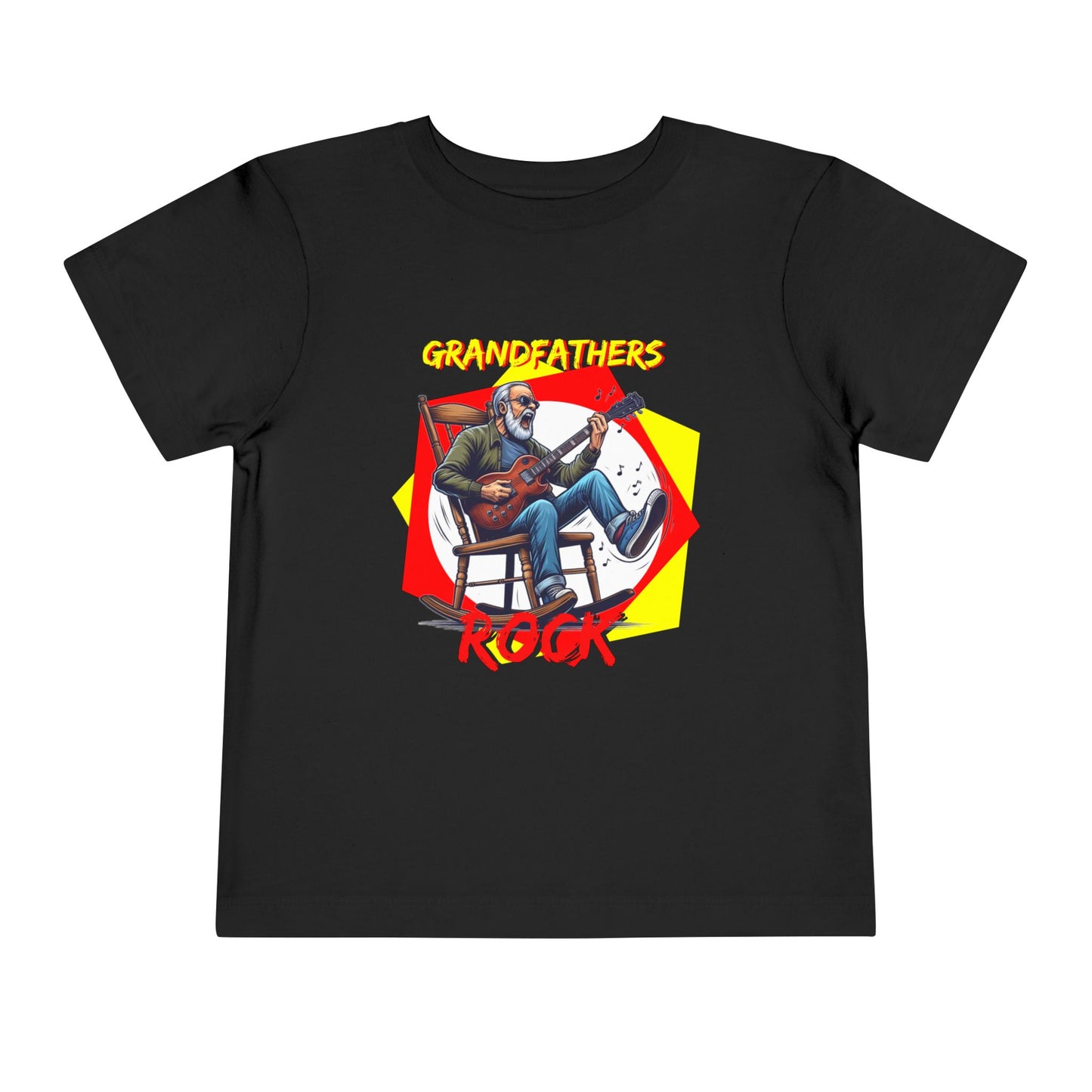 'Grandfathers Rock' Toddler T-Shirt | Funny Shirt to Show Love for Grandpa - Schmartypants