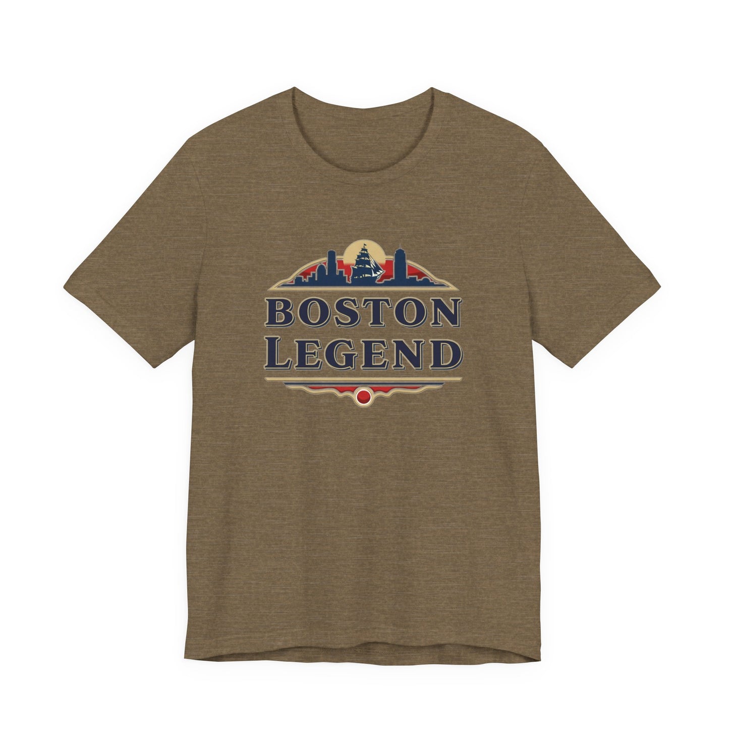 Boston Legend Unisex Tee | Casual Everyday Wear, Gift for Sports Fans, Boston Pride Shirt, Travel Souvenir, Summer Outfit
