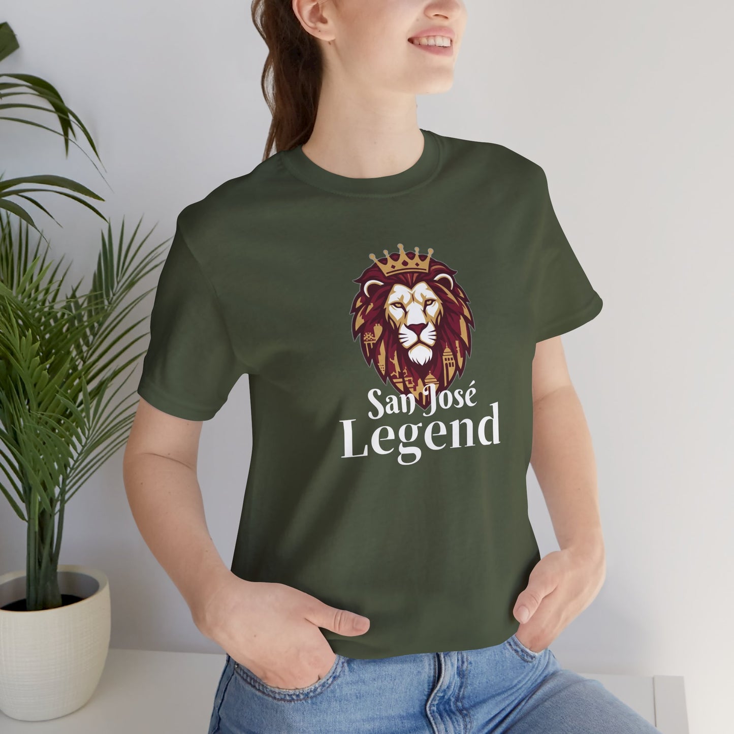 San José Legend Tee - Unisex Jersey Short Sleeve T-Shirt, San José Souvenir Tee, Birthday Apparel, Sports Fan Shirt, Casual Wear