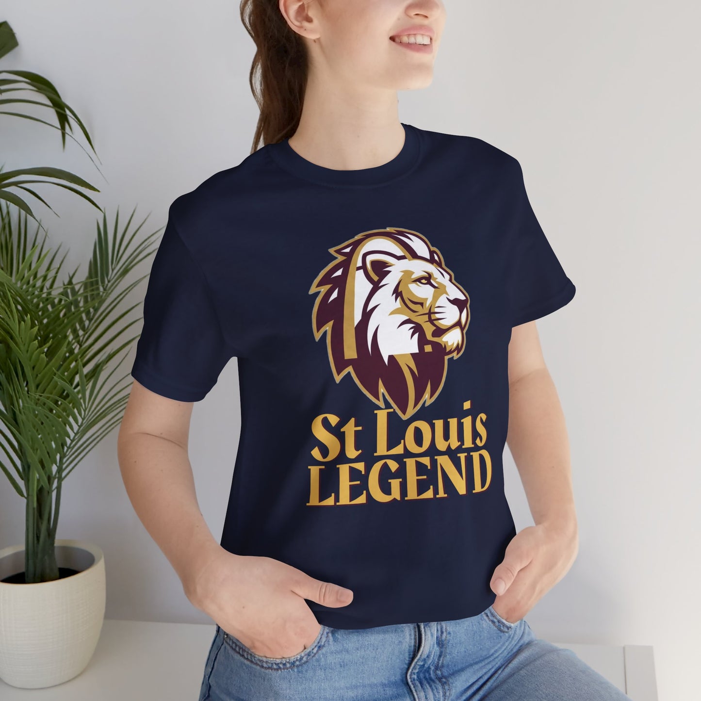 St. Louis Legend Tee - Celebrate Your Pride, Unisex Jersey Short Sleeve T-Shirt, Gift for Sports Fans, Casual Wear, Team Spirit