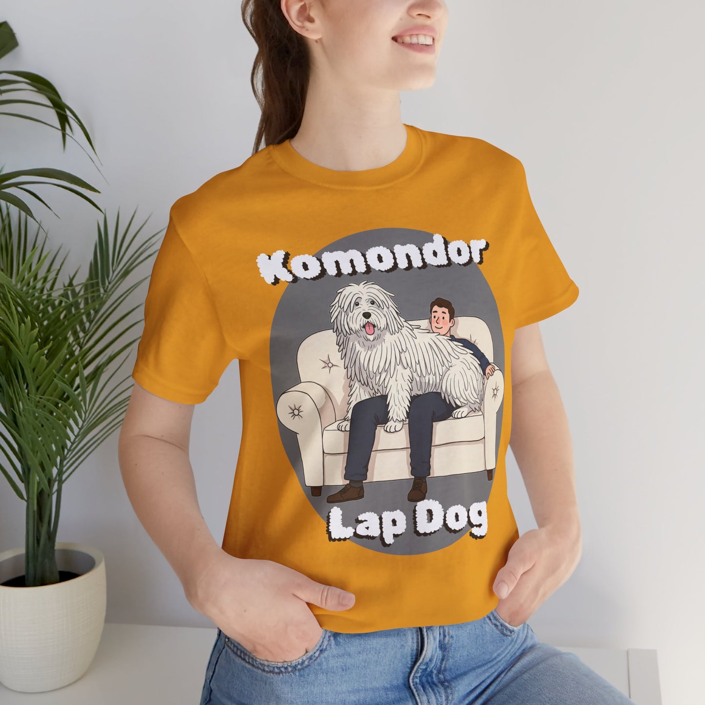 Hilarious Komondor Lap Dog Unisex Tee - Fun Pet Lover Shirt - Schmartypants