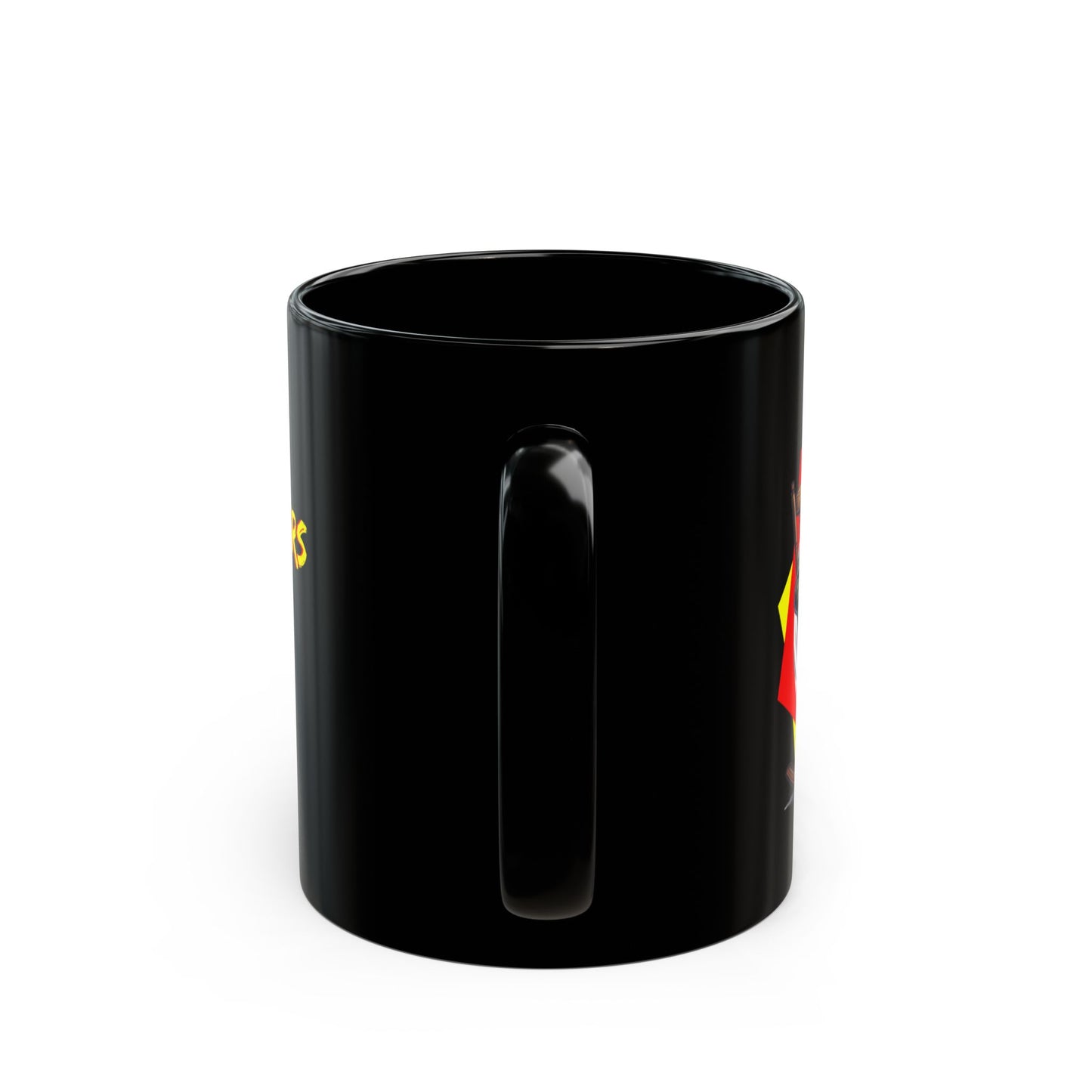 "Grandfathers Rock" Coffee Mug - Funny Black Mug for Granddad, Gift for Father's Day, Birthdays - Schmartypants