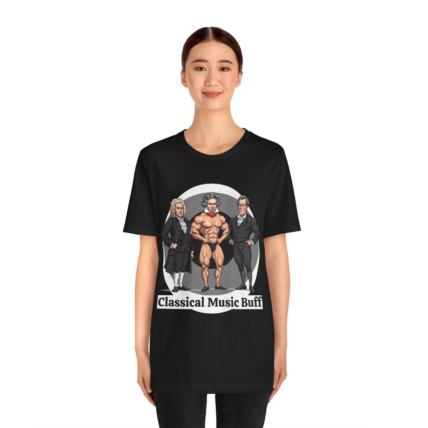 'Classical Music Buff' Unisex Tee - Perfect for Music Lovers & Gift Ideas - Hilarious Tee for Classical Music Listeners, Musicians