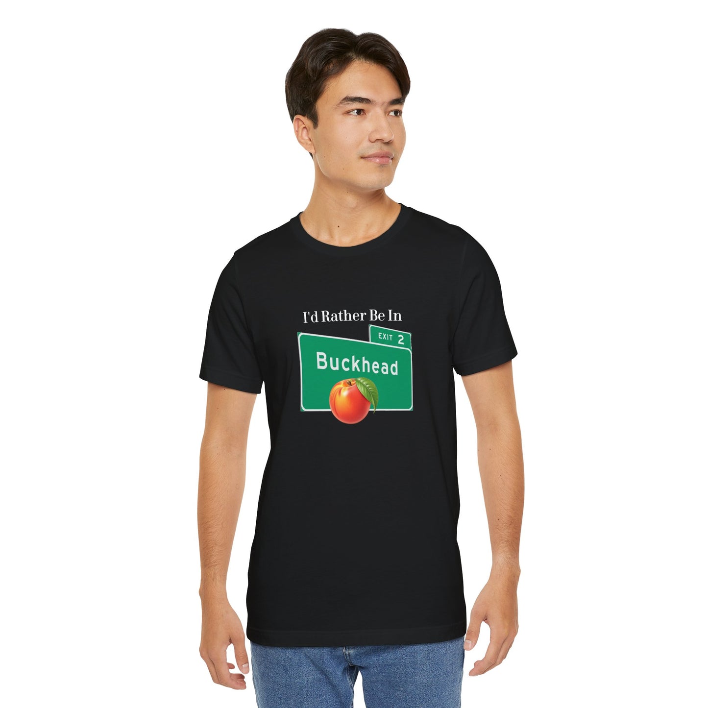 Buckhead Atlanta Unisex Tee, Georgia Tech Shirt, Downtown Club Scene Top, Atlanta GA Gift, Short Sleeve T-Shirt, Georgia Home Shirt