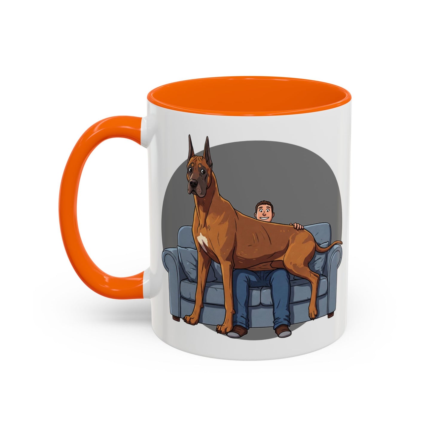 Hilarious Great Dane Lap Dog Coffee Mug - Funny Dog Lover Gift - Schmartypants