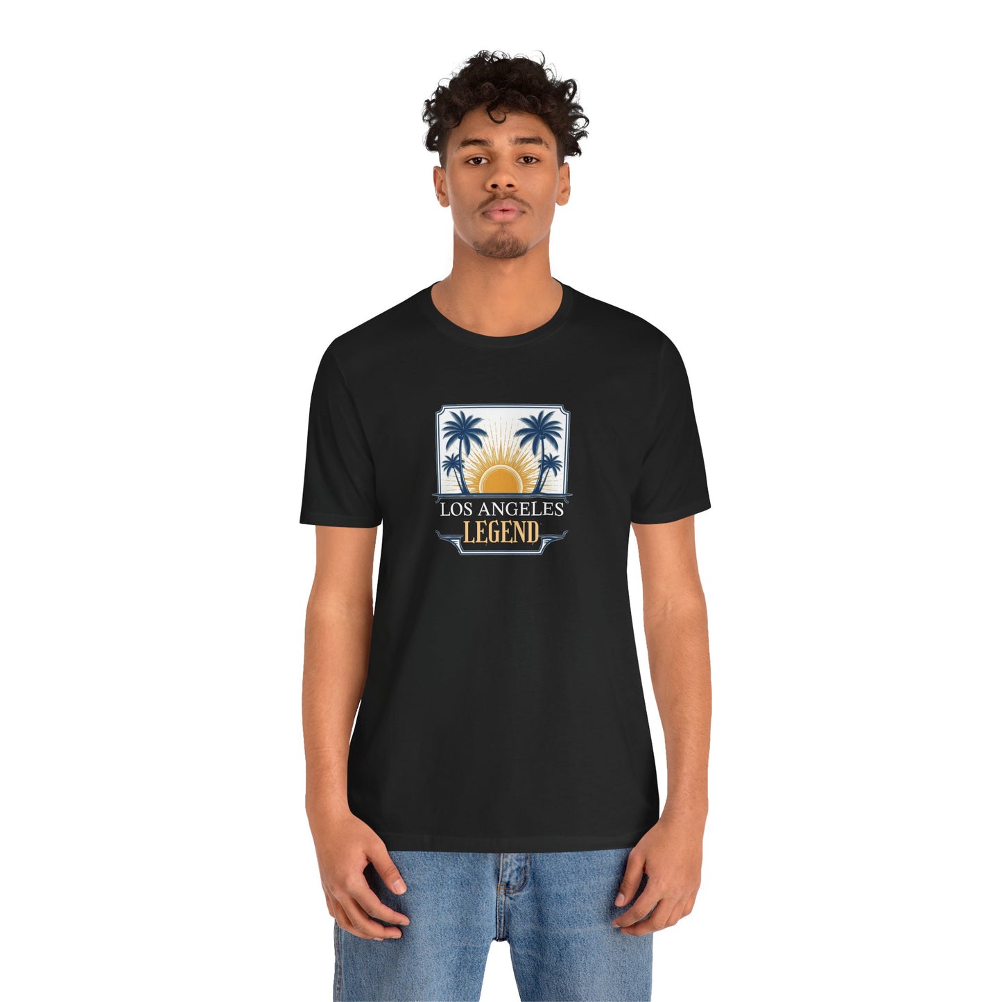 Los Angeles Legend Tee, Unisex Short Sleeve Shirt, California Pride, Summer Vibe, Travel Gift, Casual Wear, L.A. Souvenir Tee
