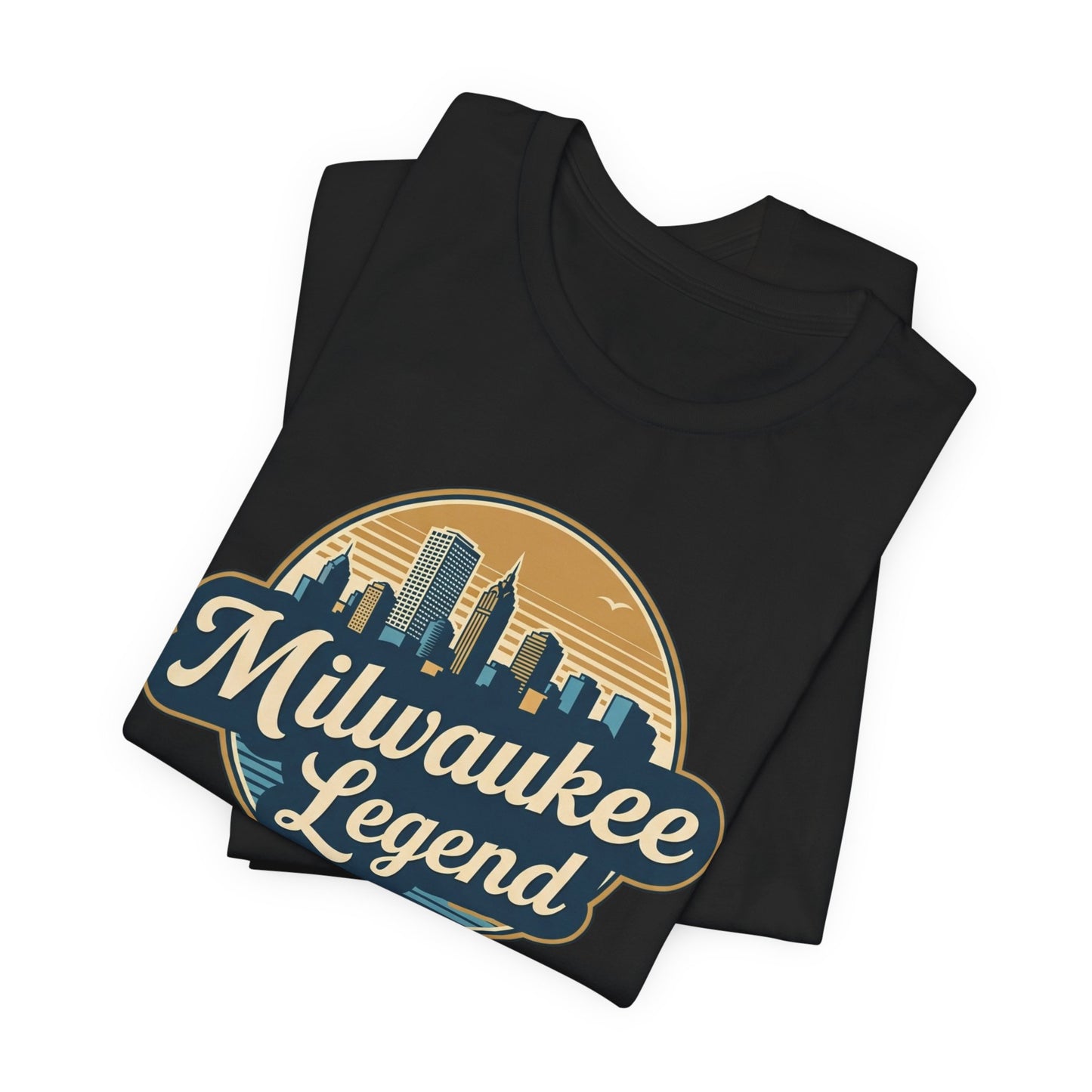 Milwaukee Legend T-Shirt | Vintage City Graphic Tee for Locals, Unisex Gift for Events, Festivals, and Everyday Wear