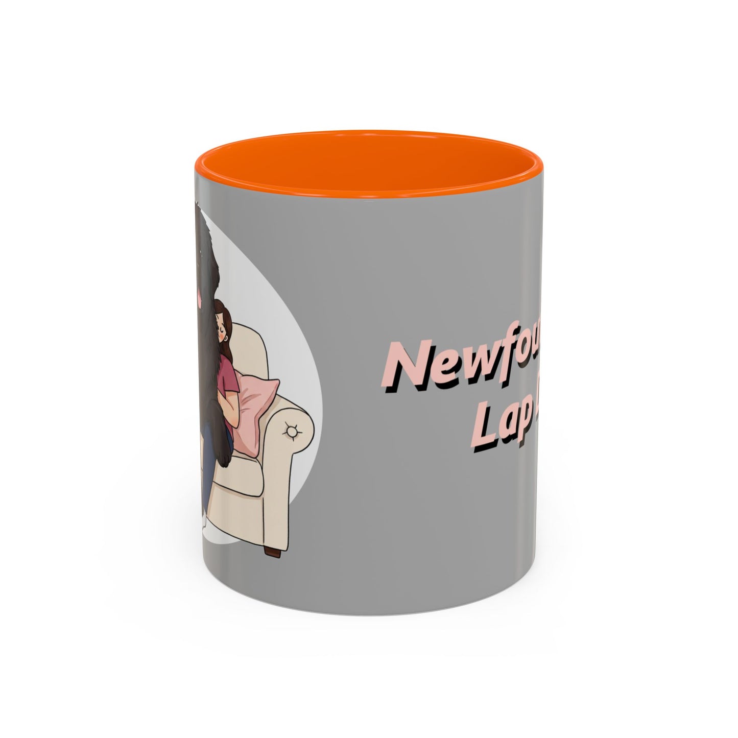 Funny Newfoundland Lap Dog Coffee Mug - Perfect Gift for Dog Lovers, Pet Parents, Cozy Home Decor, Caffeine Fix, Unique Gift Idea - Schmartypants
