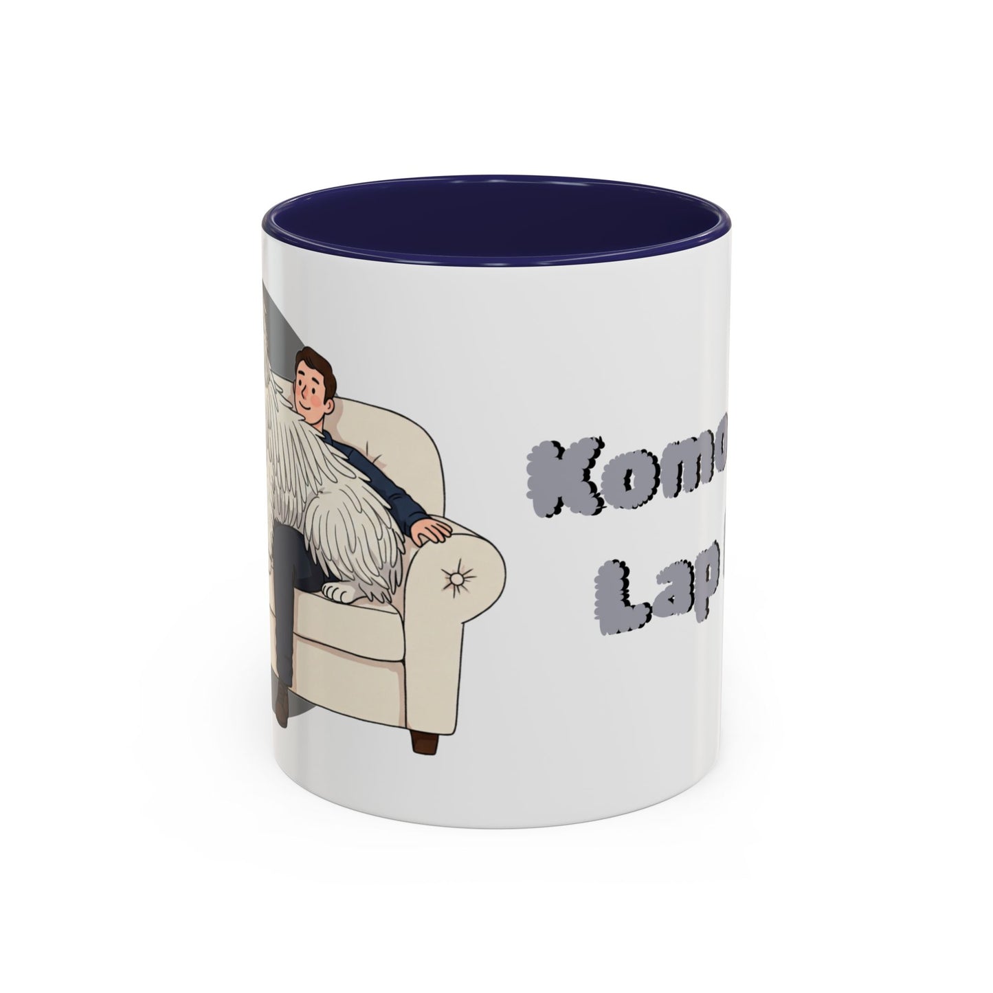 Komondor Lap Dog Coffee Mug - Funny Animal Lover Gift - Schmartypants