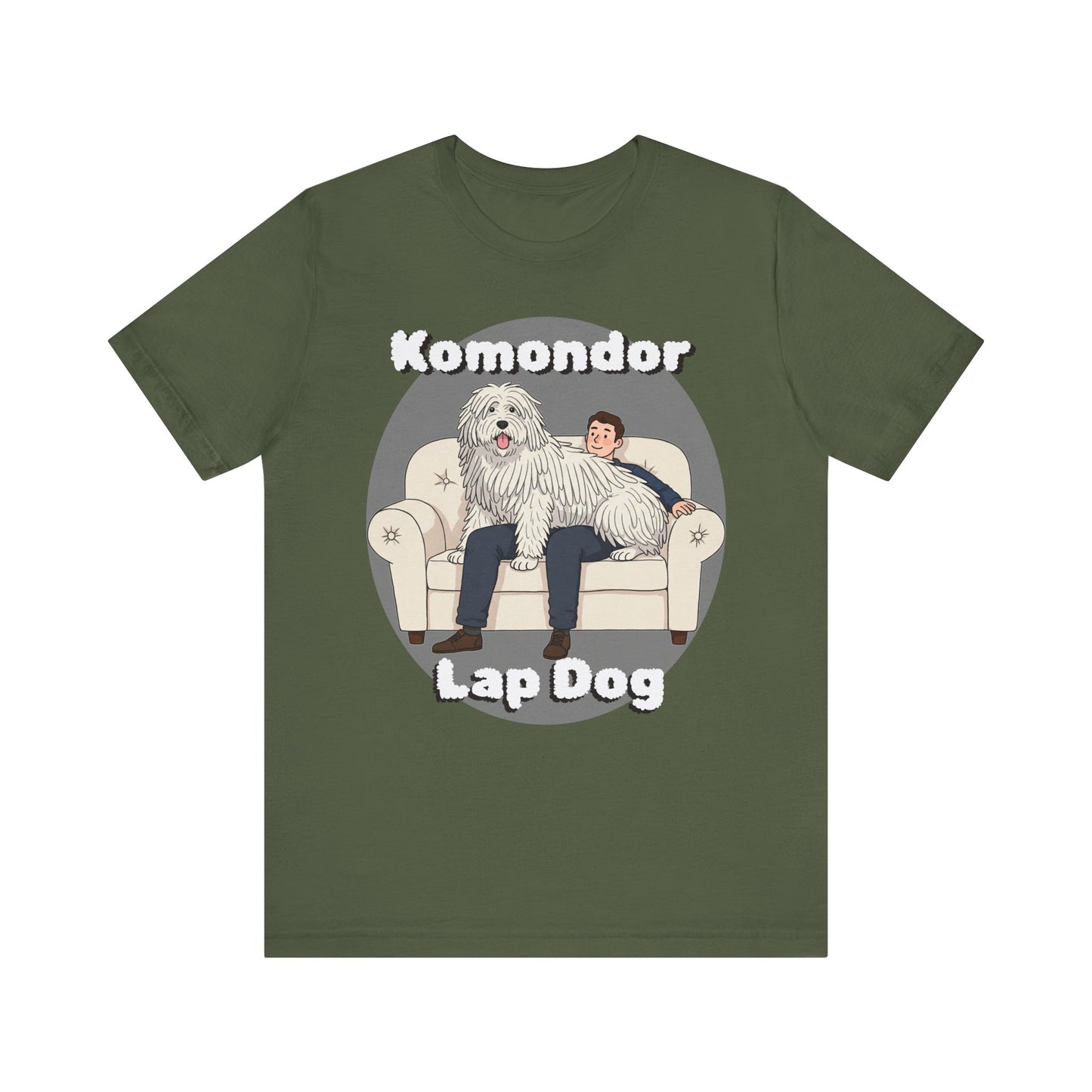 Hilarious Komondor Lap Dog Unisex Tee - Fun Pet Lover Shirt - Schmartypants