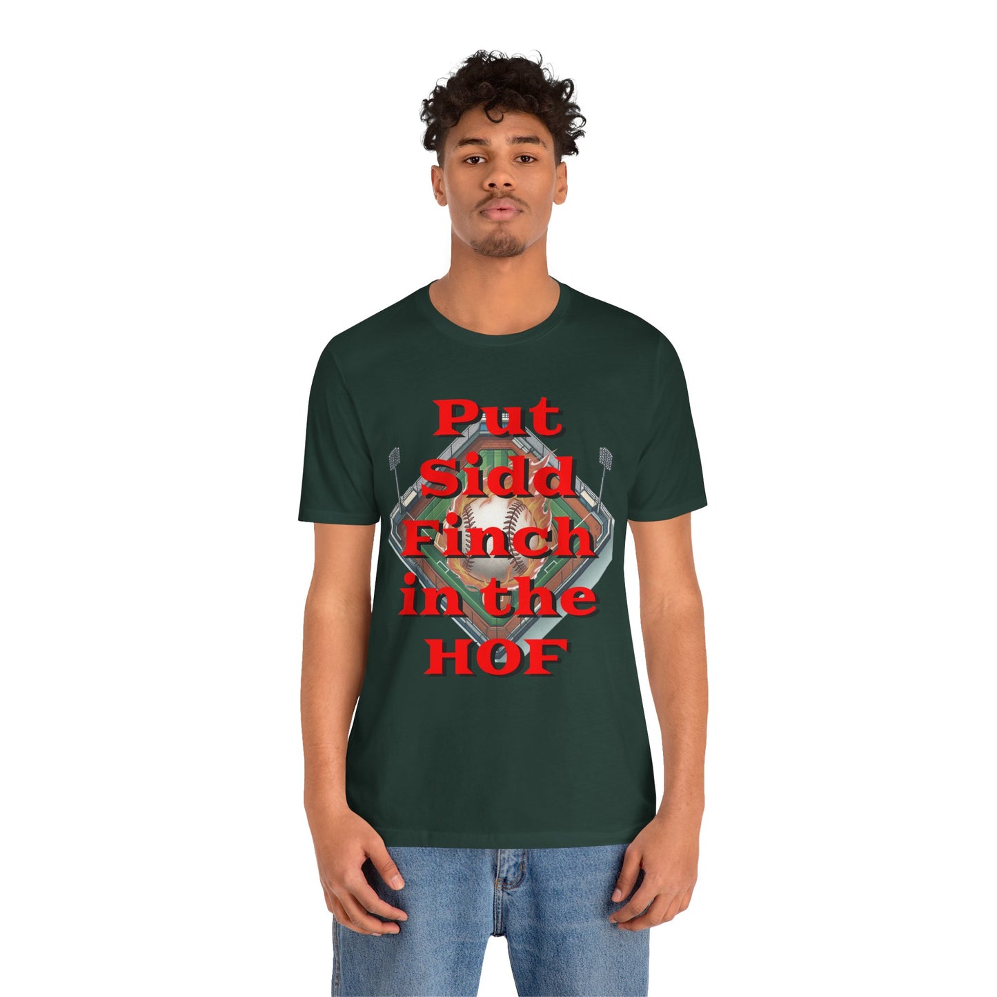 Baseball Fantasy Satirical Shirt, Funny Sports Tee, Mythological Fireballing Pitcher Gift, Sidd Finch April Fool's Joke, Unisex Jersey