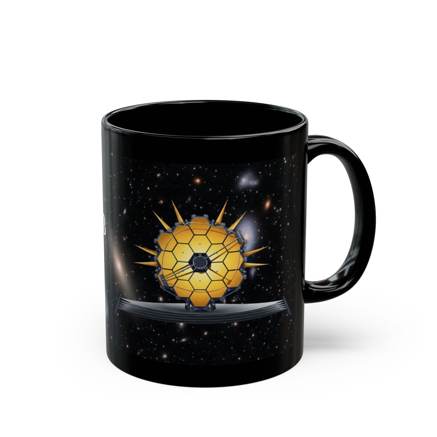 Astronomy Mug James Webb Space Telescope Design, Space Lover Coffee Cup, Gift for Stargazers, Galaxy Drinkware, Science Enthusiast Mug