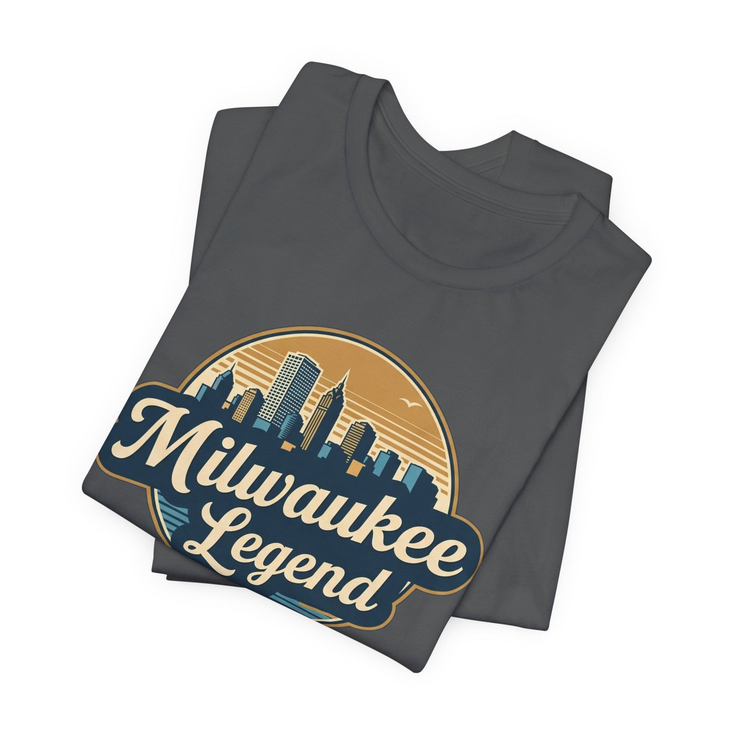 Milwaukee Legend T-Shirt | Vintage City Graphic Tee for Locals, Unisex Gift for Events, Festivals, and Everyday Wear