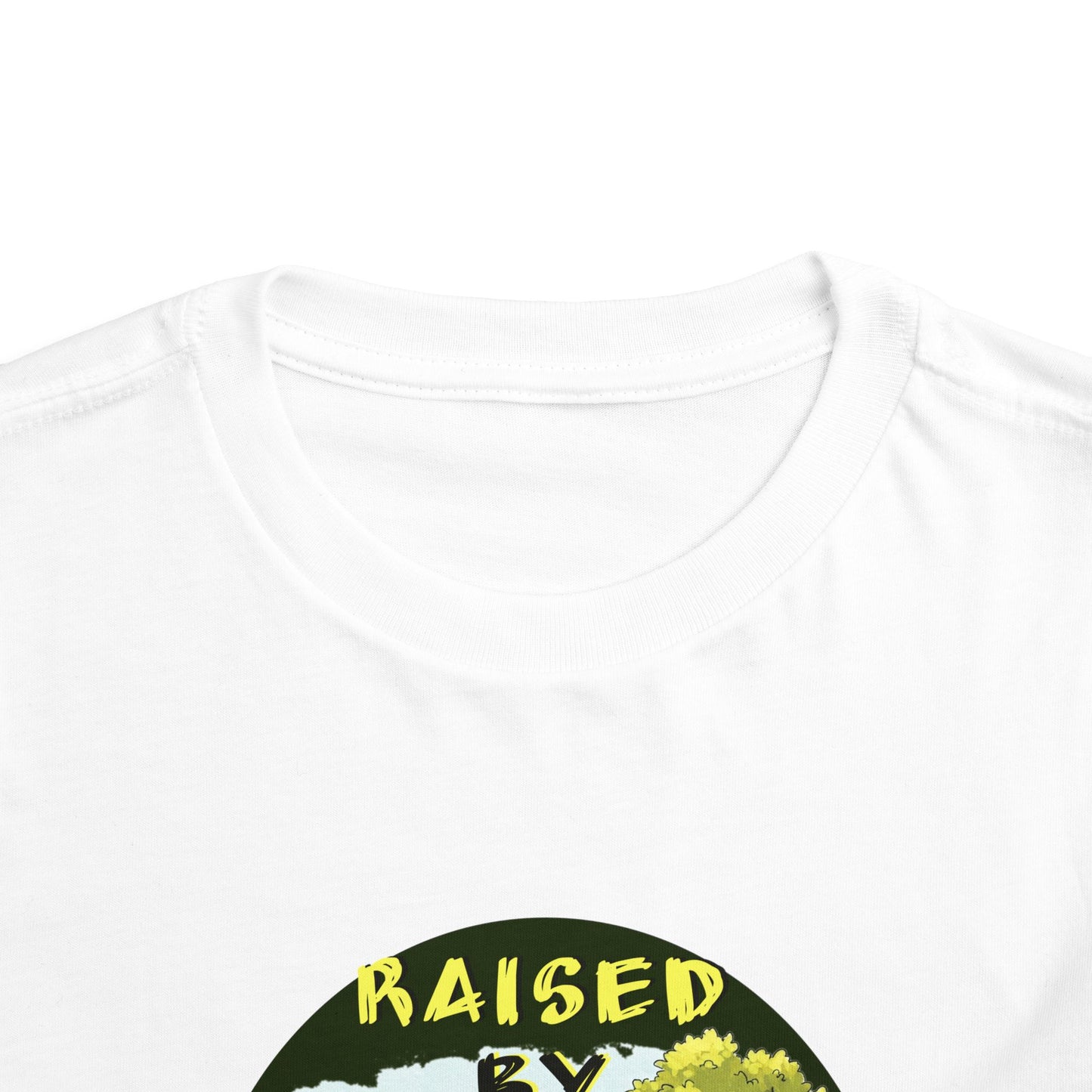 Toddler Short Sleeve Tee - Cute, Funny 'Raised by Kangaroos' Design - Schmartypants