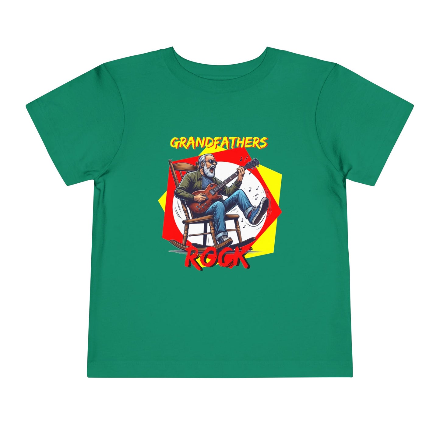 'Grandfathers Rock' Toddler T-Shirt | Funny Shirt to Show Love for Grandpa - Schmartypants