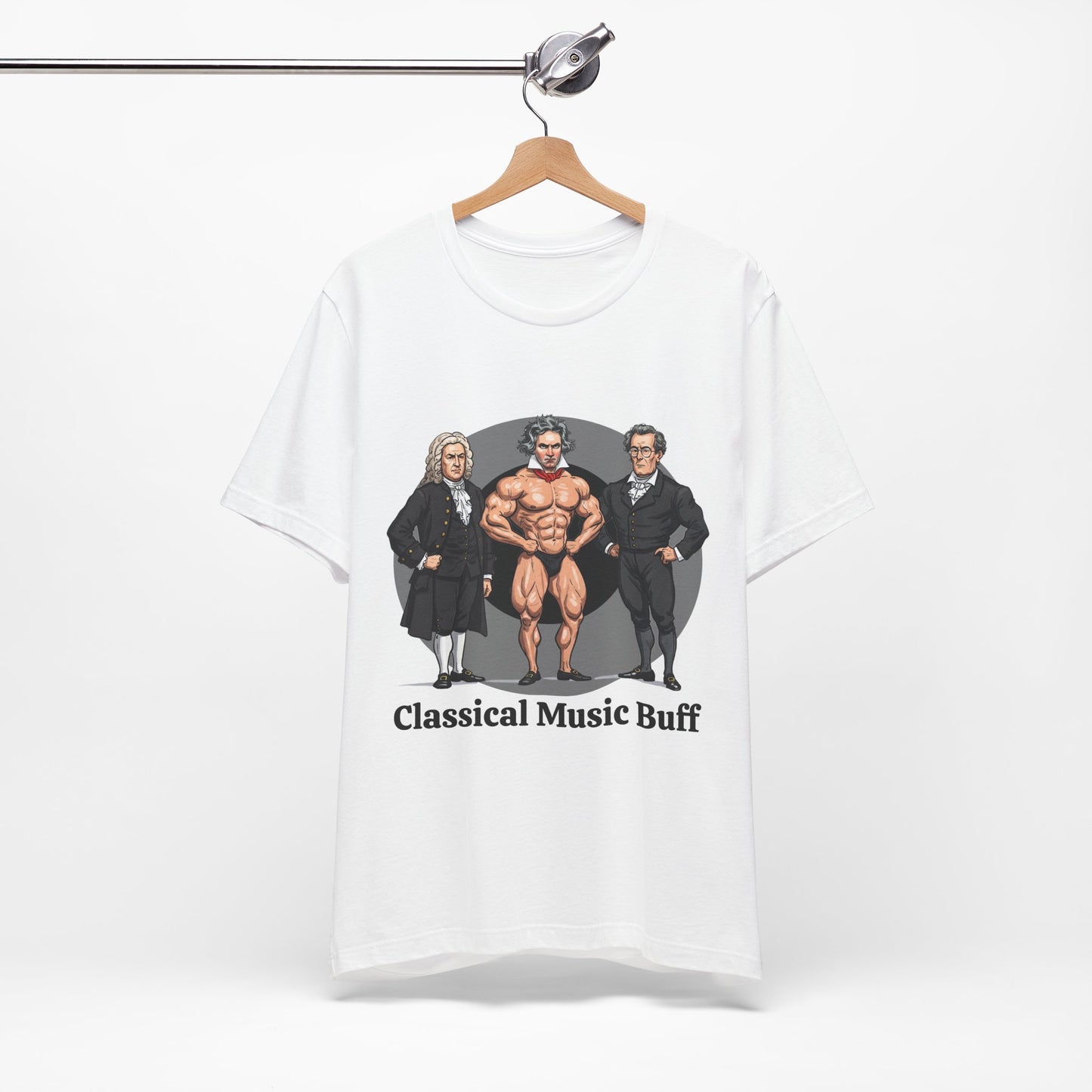 'Classical Music Buff' Unisex Tee - Perfect for Music Lovers & Gift Ideas - Hilarious Tee for Classical Music Listeners, Musicians
