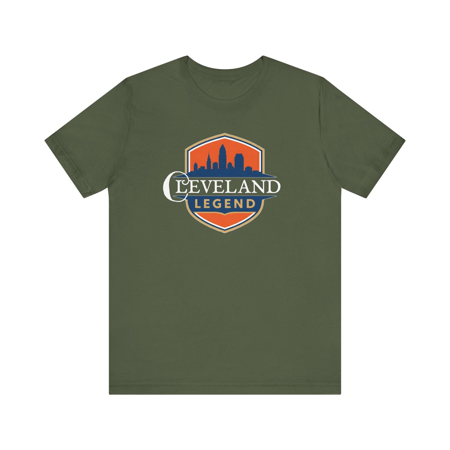 Cleveland Legend Unisex Tee - Casual Graphic Shirt, Gift for Sports Fans, Summer Essential, Unique Ohio Pride Tee, Cleveland Souvenir Tee