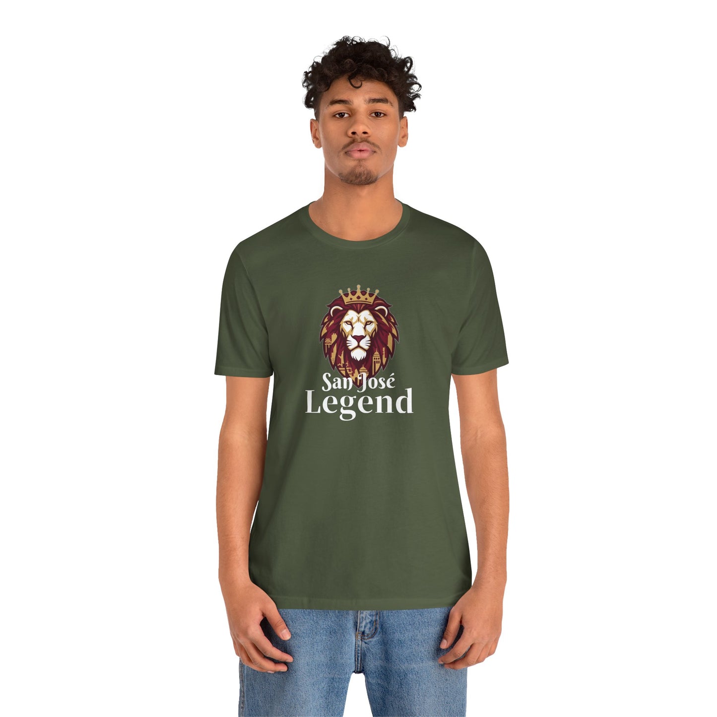 San José Legend Tee - Unisex Jersey Short Sleeve T-Shirt, San José Souvenir Tee, Birthday Apparel, Sports Fan Shirt, Casual Wear