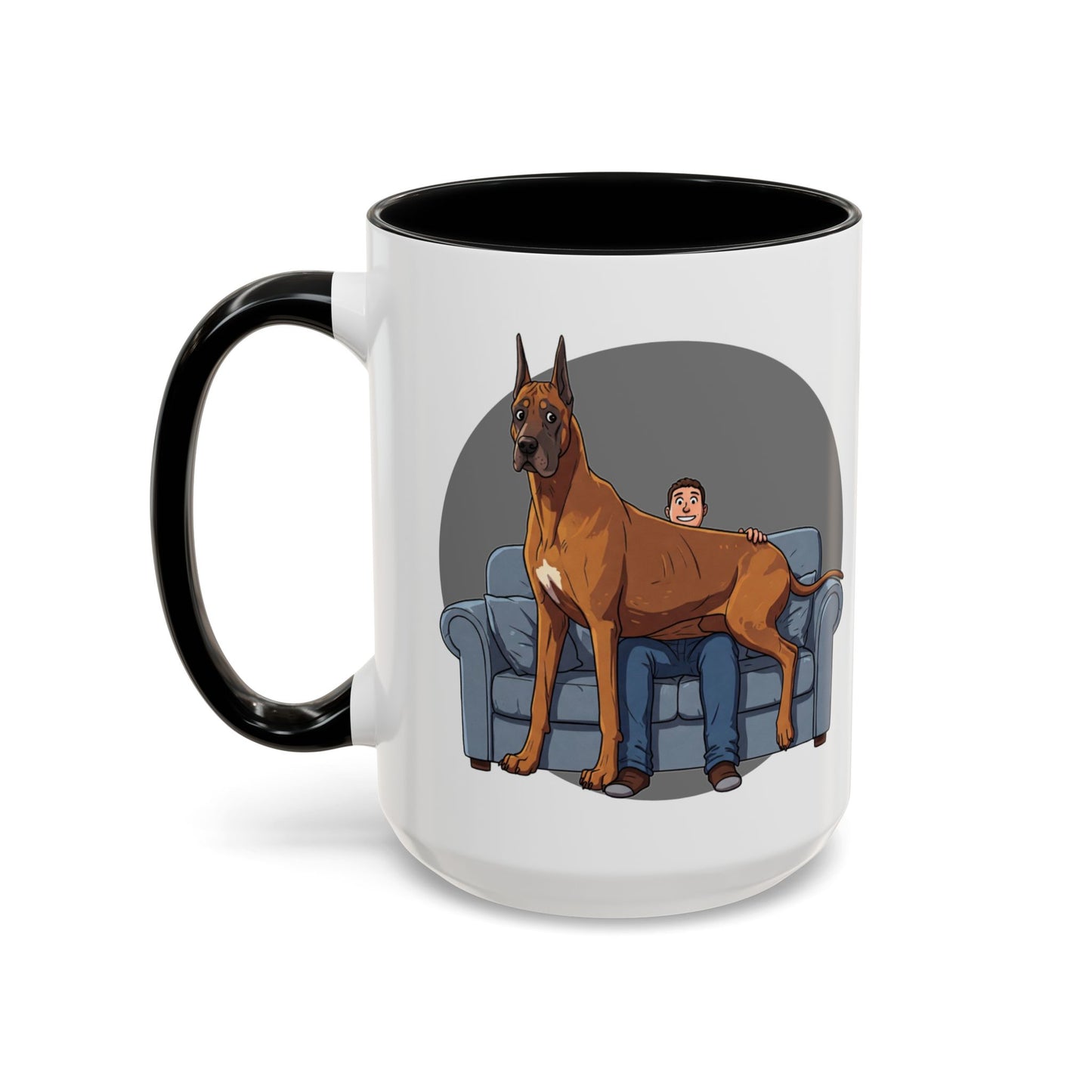 Hilarious Great Dane Lap Dog Coffee Mug - Funny Dog Lover Gift - Schmartypants