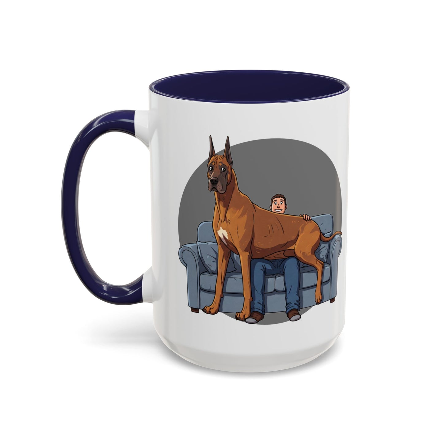 Hilarious Great Dane Lap Dog Coffee Mug - Funny Dog Lover Gift - Schmartypants