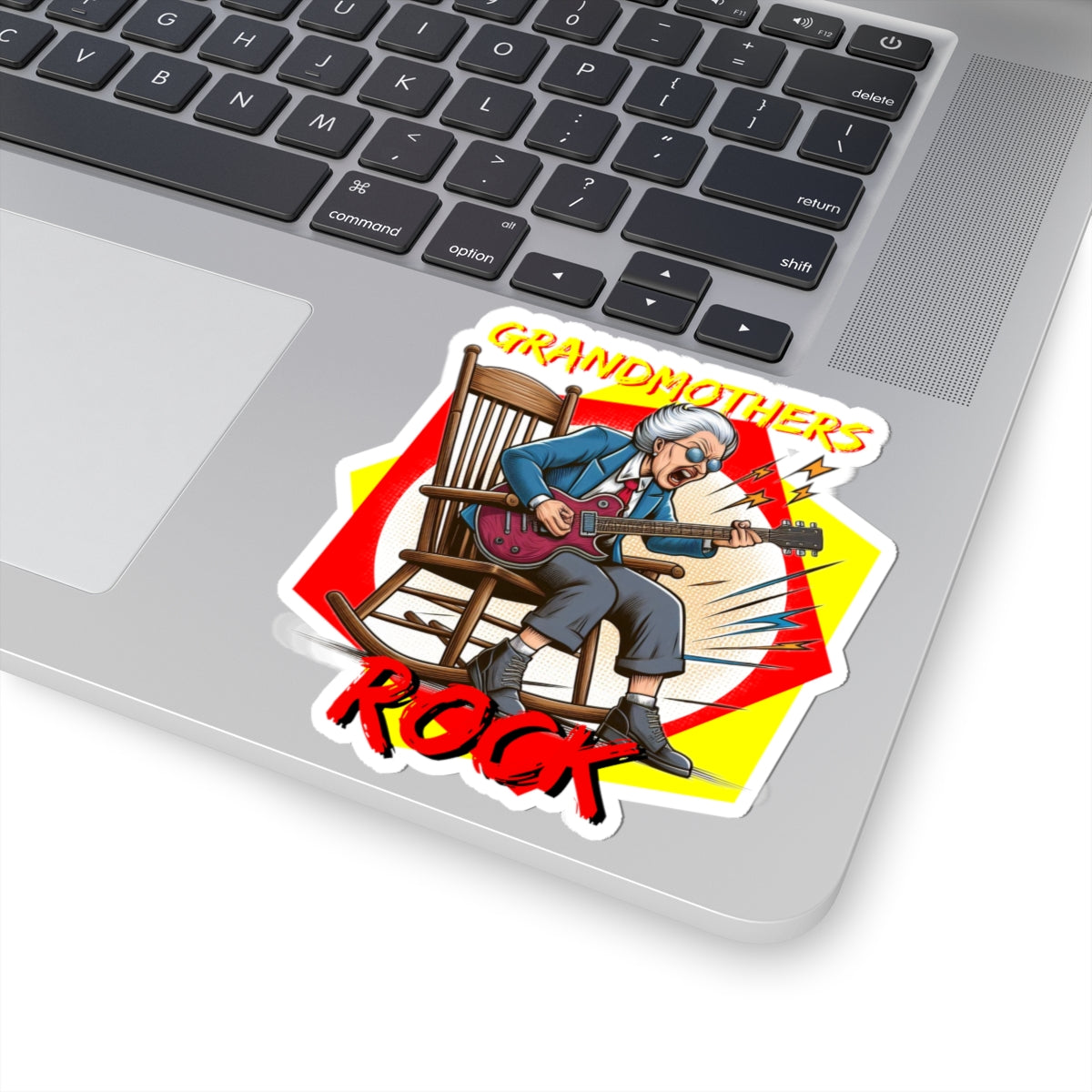 ;Grandmothers Rock; Kiss-Cut Stickers | Fun Gifts to Show Love for Grandma - Schmartypants