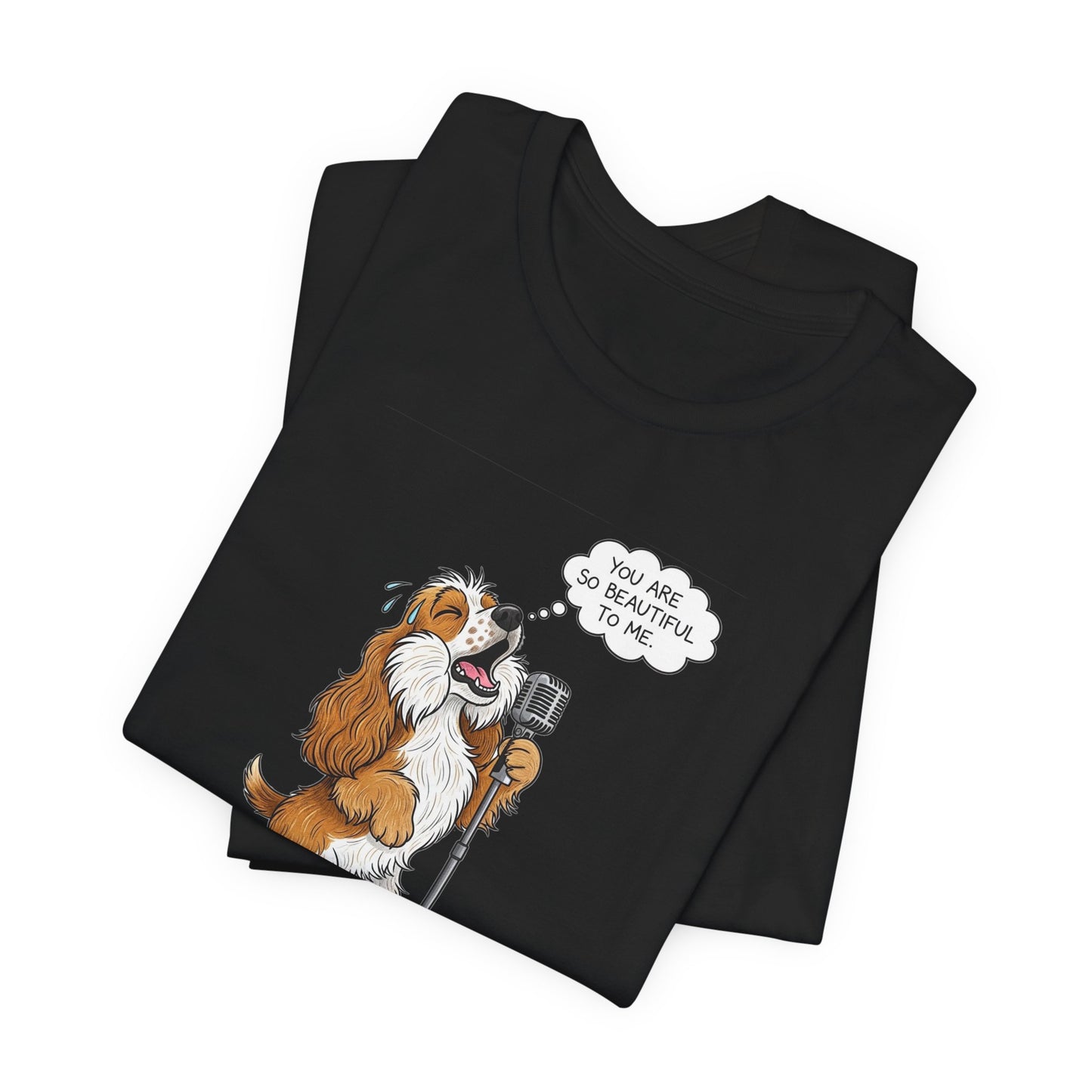 Funny 'Joe Cocker Spaniel' Dog Lovers Tee, Unisex Dog Shirt, Funny Pet Owner Apparel