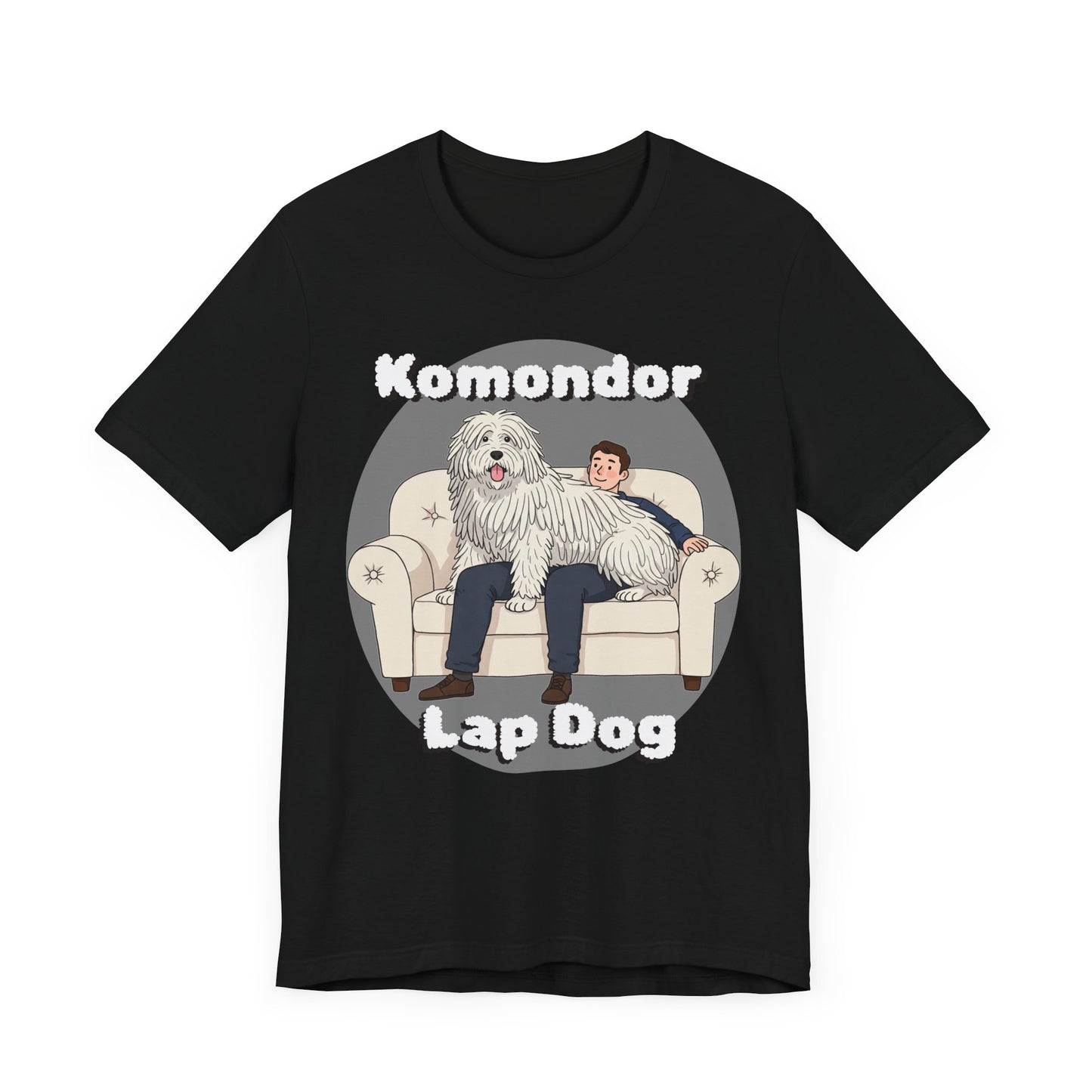 Hilarious Komondor Lap Dog Unisex Tee - Fun Pet Lover Shirt - Schmartypants