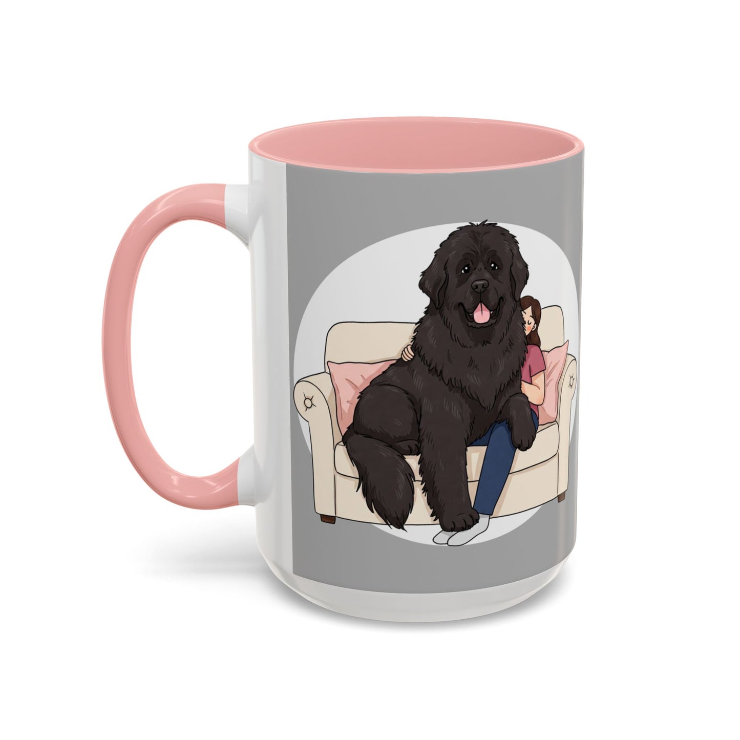 Funny Newfoundland Lap Dog Coffee Mug - Perfect Gift for Dog Lovers, Pet Parents, Cozy Home Decor, Caffeine Fix, Unique Gift Idea - Schmartypants
