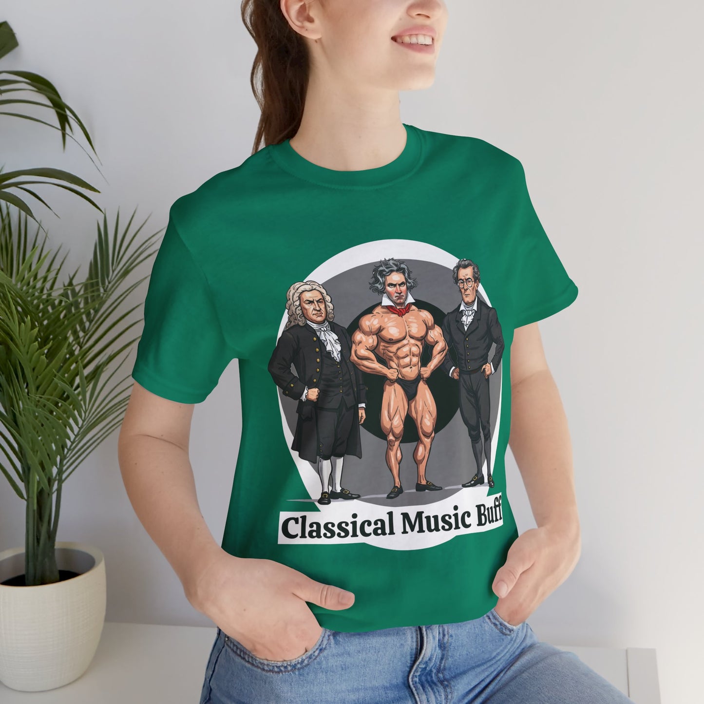 'Classical Music Buff' Unisex Tee - Perfect for Music Lovers & Gift Ideas - Hilarious Tee for Classical Music Listeners, Musicians