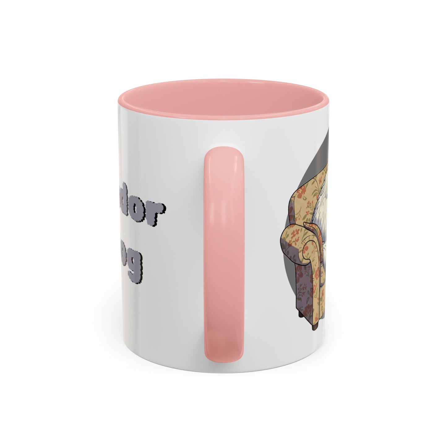 Komondor Lap Dog Coffee Mug - Funny Pet Lovers Gift - 11oz & 15oz - Schmartypants