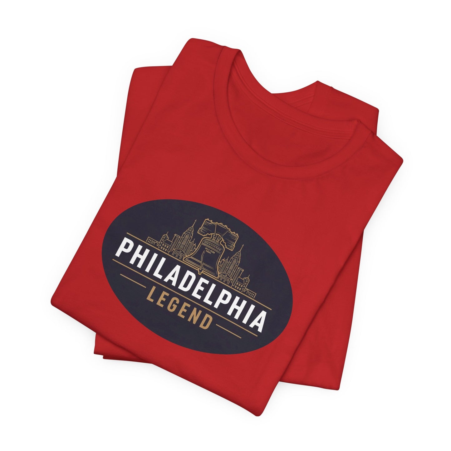 Philadelphia Legend Unisex Jersey Short Sleeve Tee | Casual Fashion, Gift for Sports Fans, Birthday Present, Summer Wear, Philly Souvenir Tee