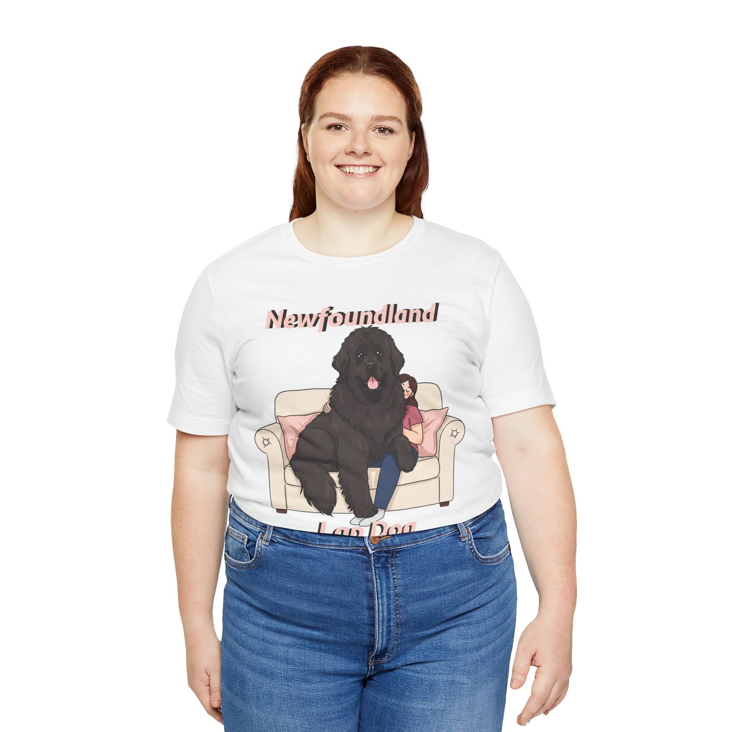Newfoundland Lap Dog Unisex Tee - Funny Dog Lover Shirt - Schmartypants