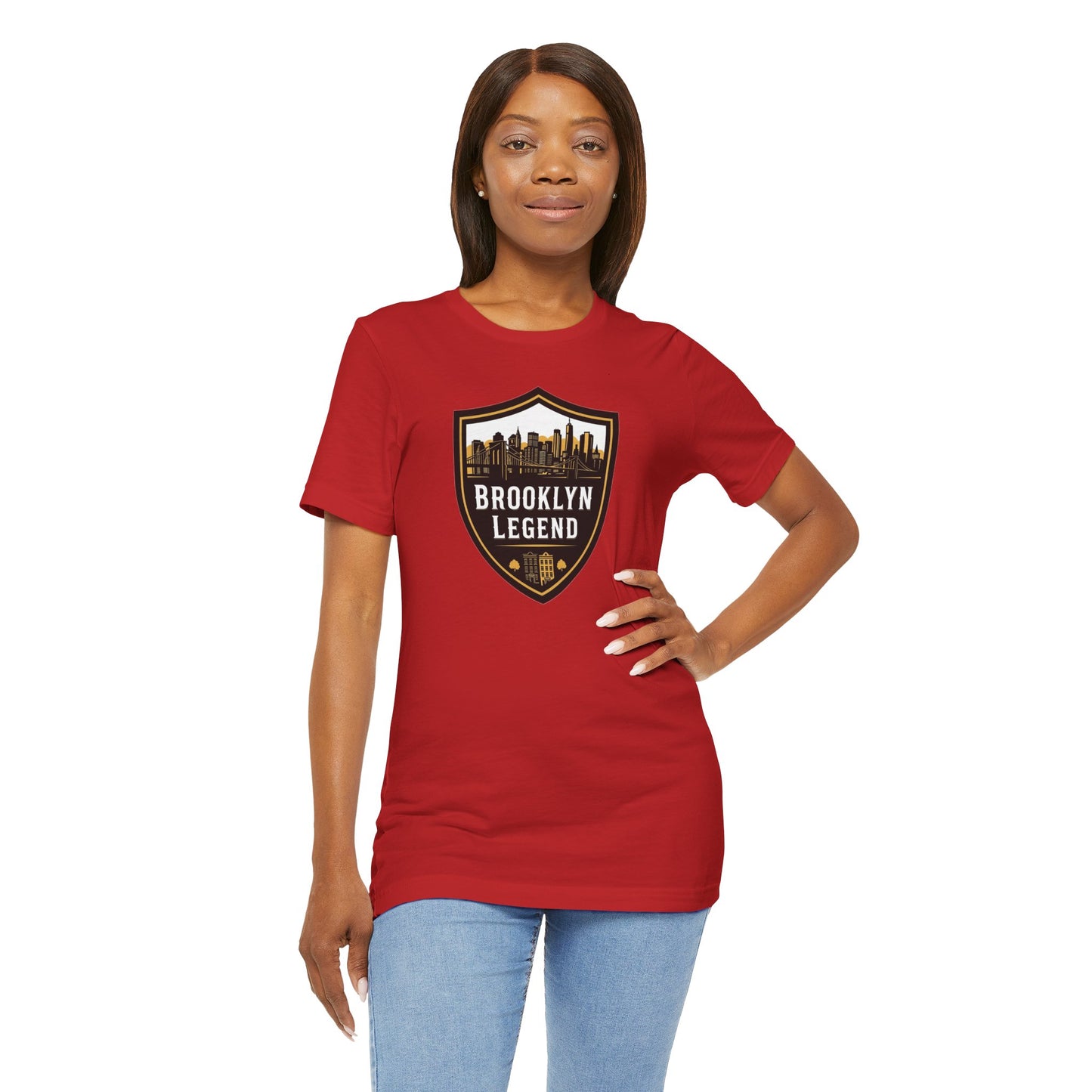 Brooklyn Legend T-Shirt | Unisex Graphic Tee for NYC Lovers, Casual Wear, Gift for Friends, Urban Fashion, Travel Souvenir Apparel