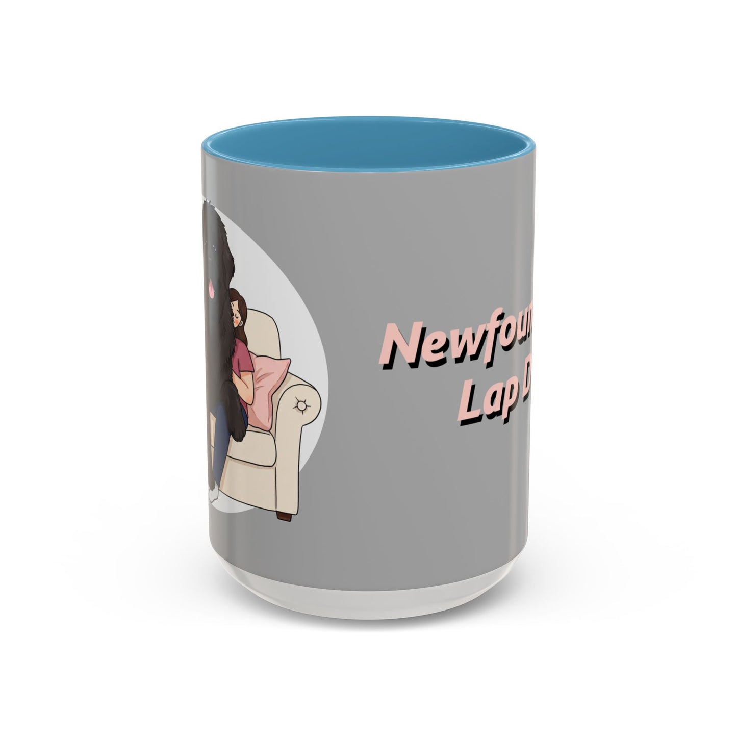 Funny Newfoundland Lap Dog Coffee Mug - Perfect Gift for Dog Lovers, Pet Parents, Cozy Home Decor, Caffeine Fix, Unique Gift Idea - Schmartypants