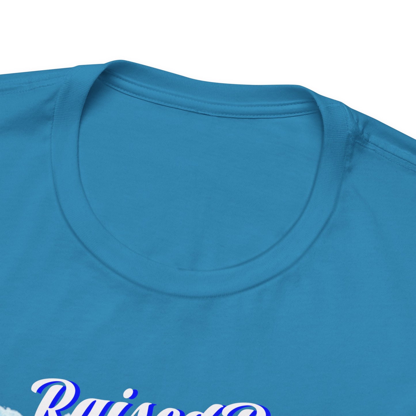 'Raised By Koi; Unisex Jersey Tee - Funny Graphic Tee for Aquatic Lovers, Cute Gift for Birthdays, Casual Wear, Summer Fashion, Relaxed Style - Schmartypants