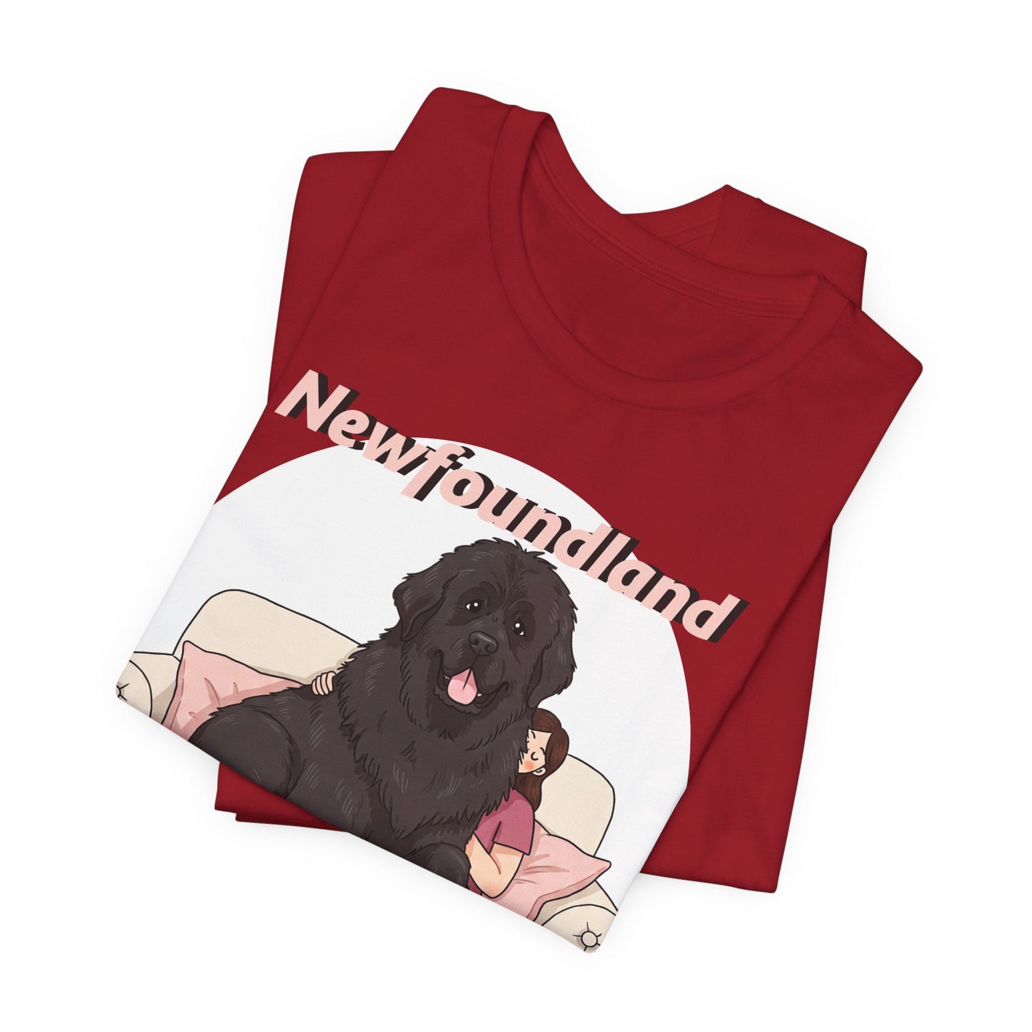 Newfoundland Lap Dog Unisex Tee - Funny Dog Lover Shirt - Schmartypants