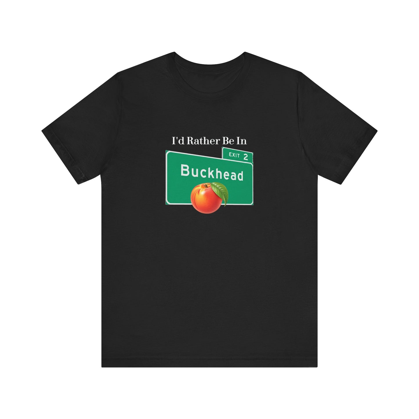 Buckhead Atlanta Unisex Tee, Georgia Tech Shirt, Downtown Club Scene Top, Atlanta GA Gift, Short Sleeve T-Shirt, Georgia Home Shirt