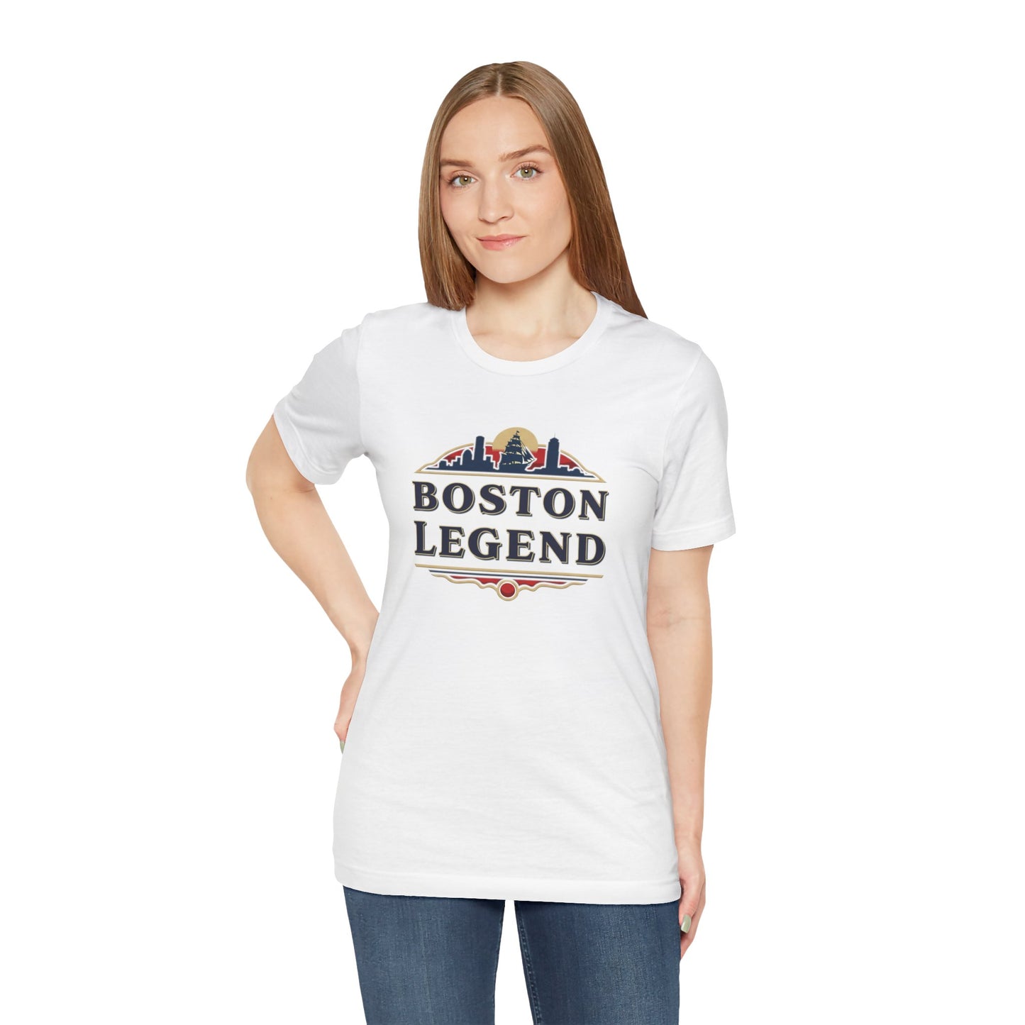 Boston Legend Unisex Tee | Casual Everyday Wear, Gift for Sports Fans, Boston Pride Shirt, Travel Souvenir, Summer Outfit