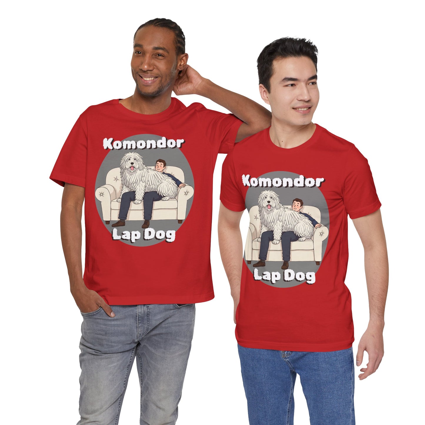 Hilarious Komondor Lap Dog Unisex Tee - Fun Pet Lover Shirt - Schmartypants
