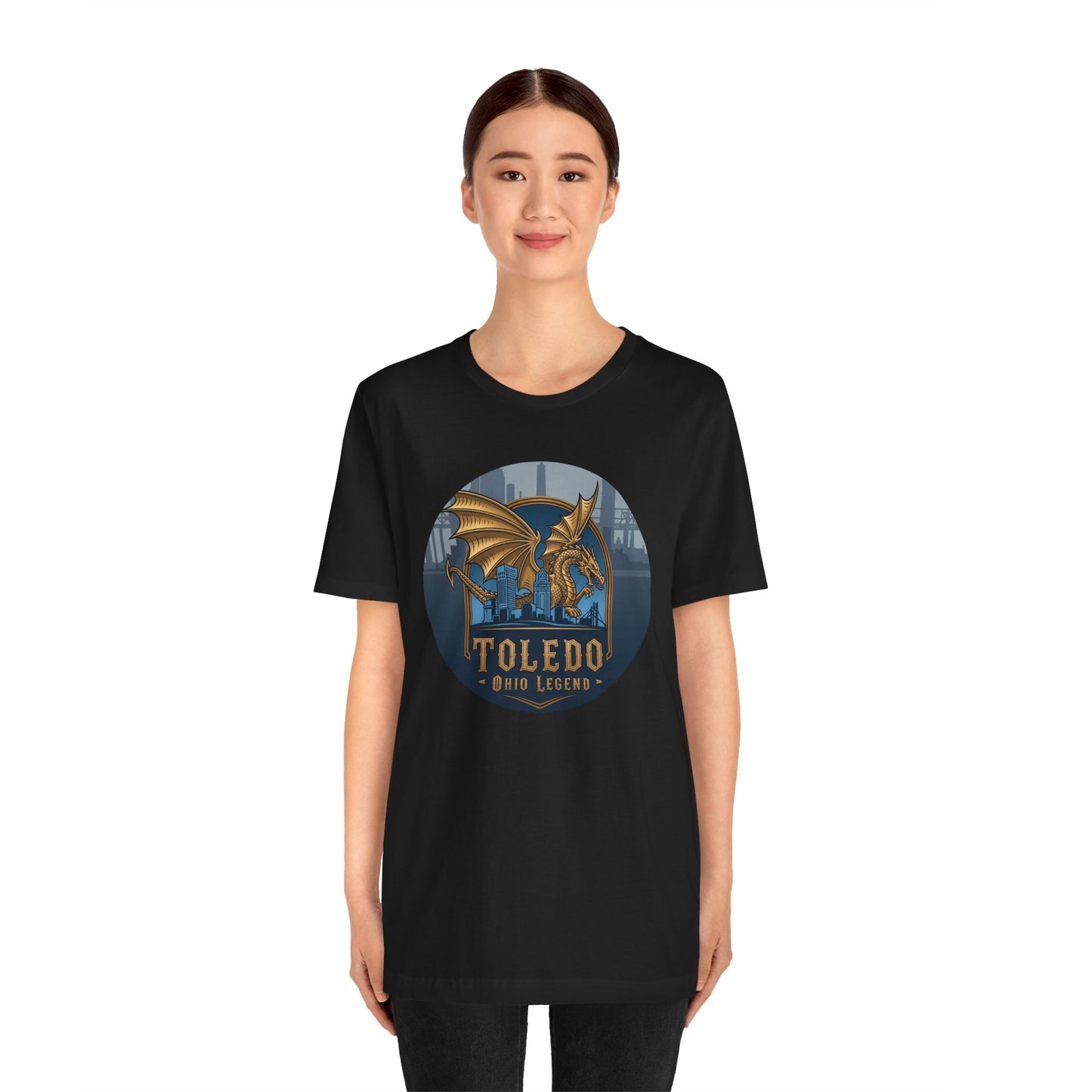 Toledo Dragon Legend T-Shirt | Unisex Jersey Tee | Perfect Gift for Fans, Festivals, and Celebrations, Casual Wear, Graphic Tee