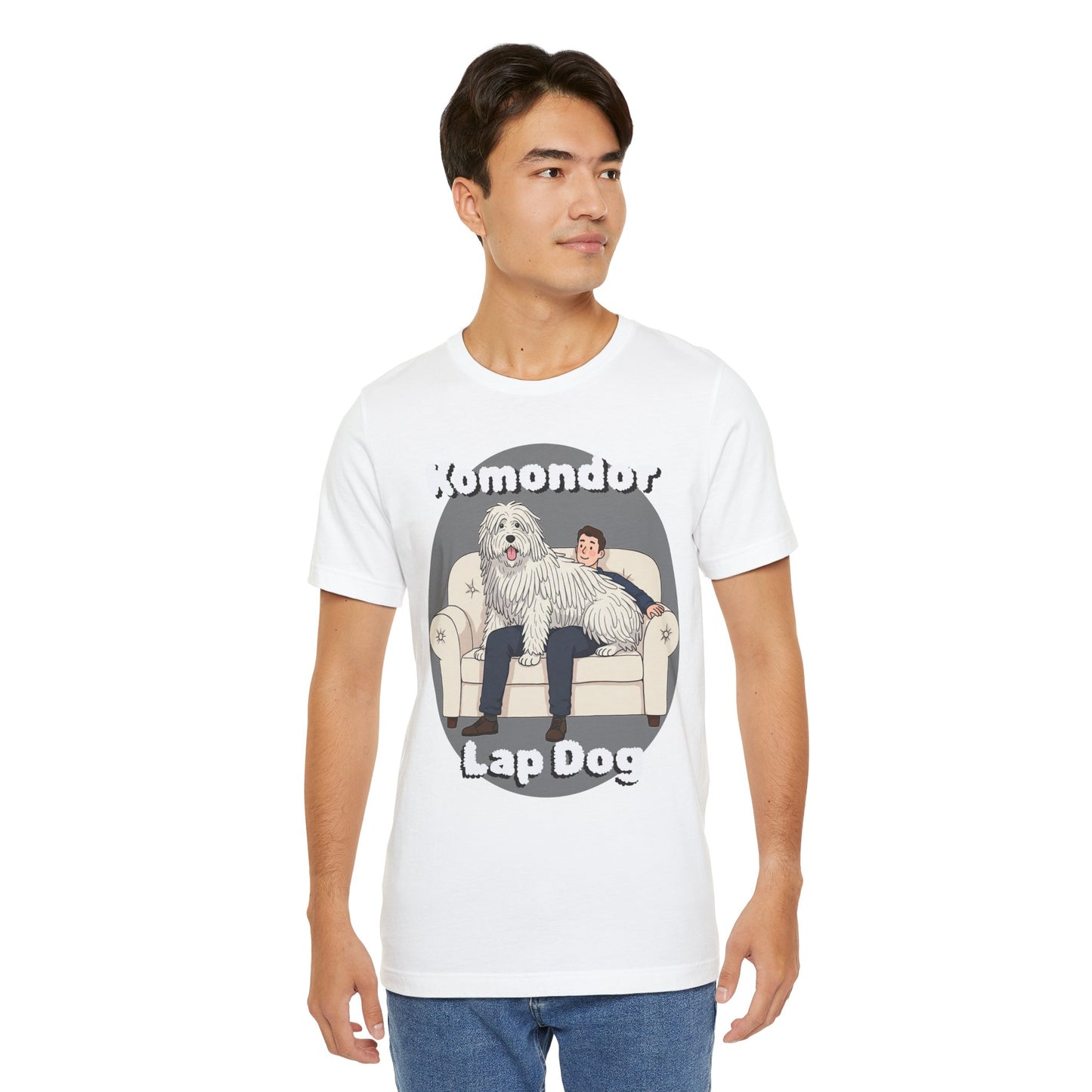 Hilarious Komondor Lap Dog Unisex Tee - Fun Pet Lover Shirt - Schmartypants