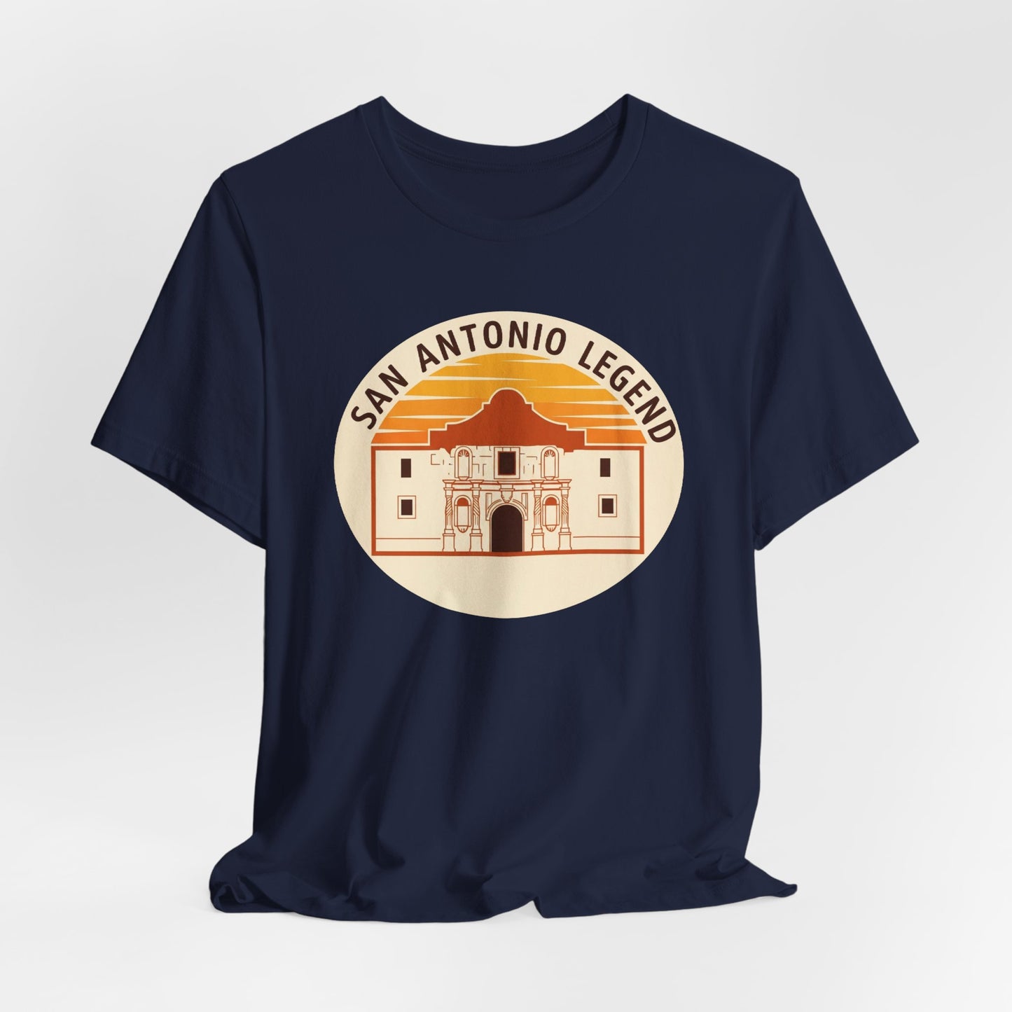 San Antonio Legend Tee, Vintage Style T-Shirt, Casual Wear, Souvenir Gift for Travelers, Summer Outing