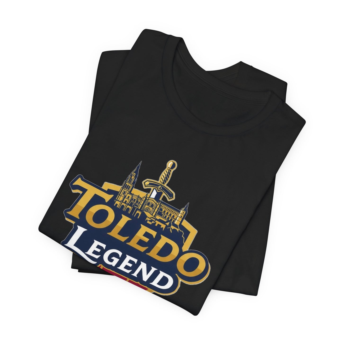 Toledo Spain Legend Unisex Tee | Casual Wear, Souvenir T-shirt, Travel Apparel, Unique Graphic Shirt
