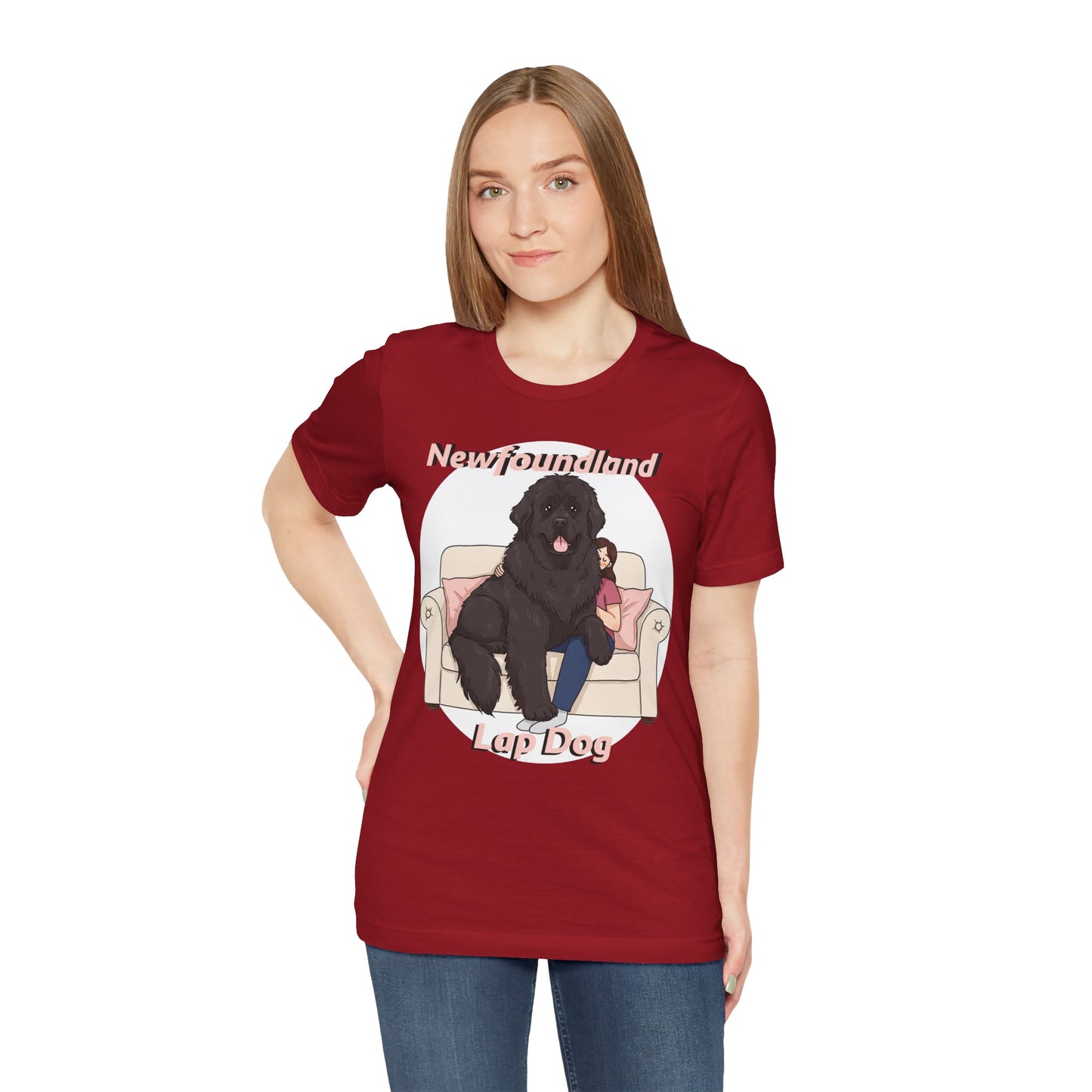 Newfoundland Lap Dog Unisex Tee - Funny Dog Lover Shirt - Schmartypants