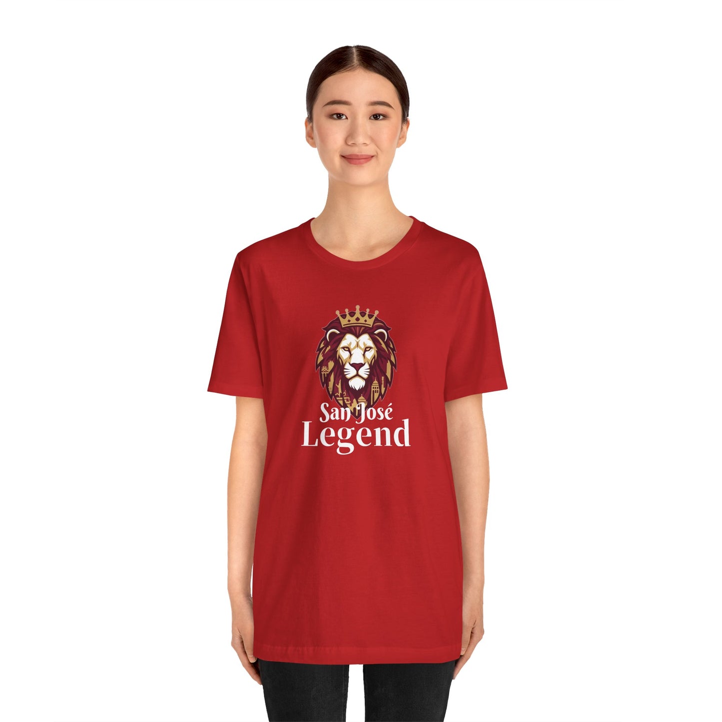 San José Legend Tee - Unisex Jersey Short Sleeve T-Shirt, San José Souvenir Tee, Birthday Apparel, Sports Fan Shirt, Casual Wear